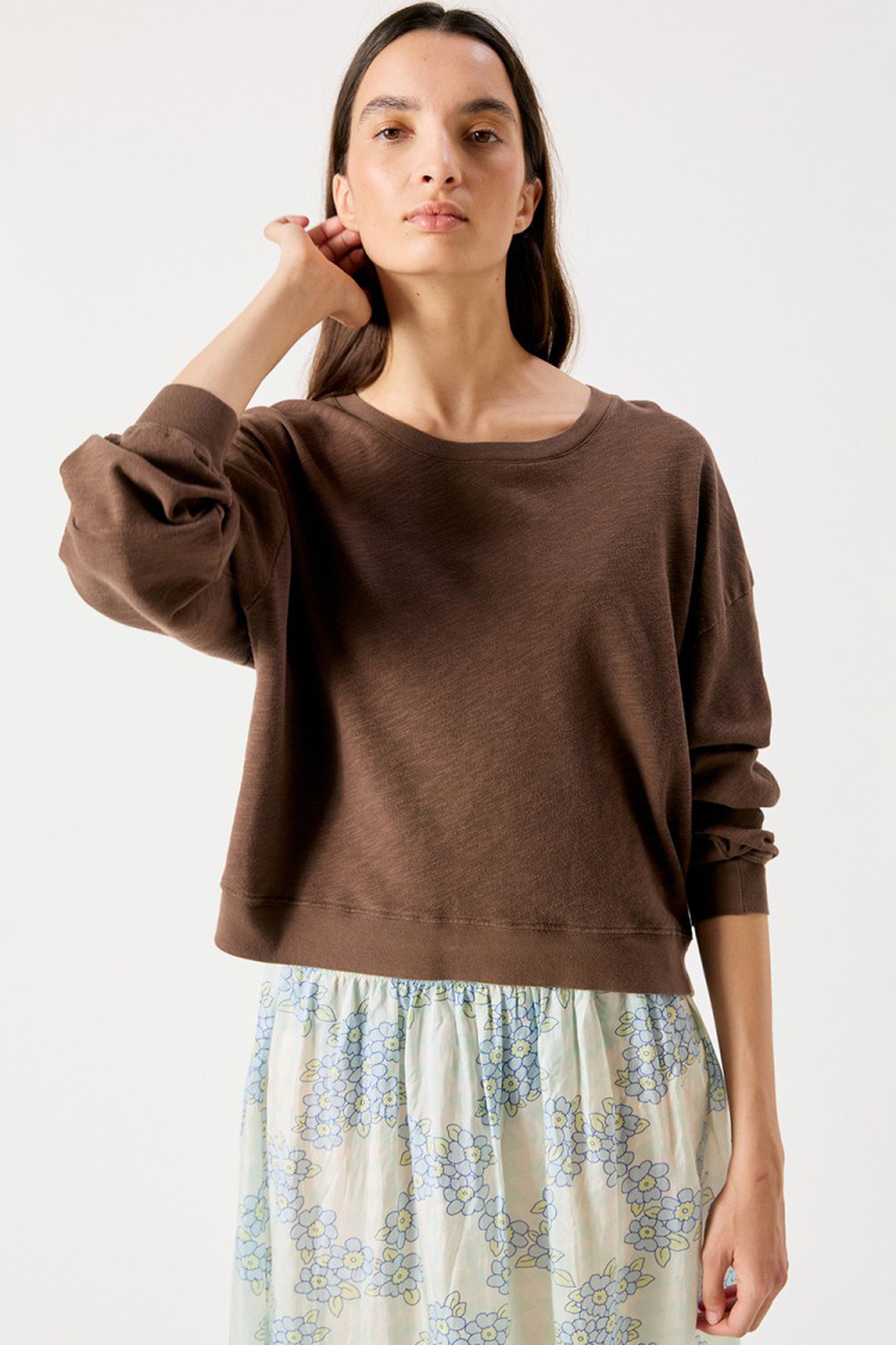 Sonoma T-Shirt LS - Vintage Chestnut