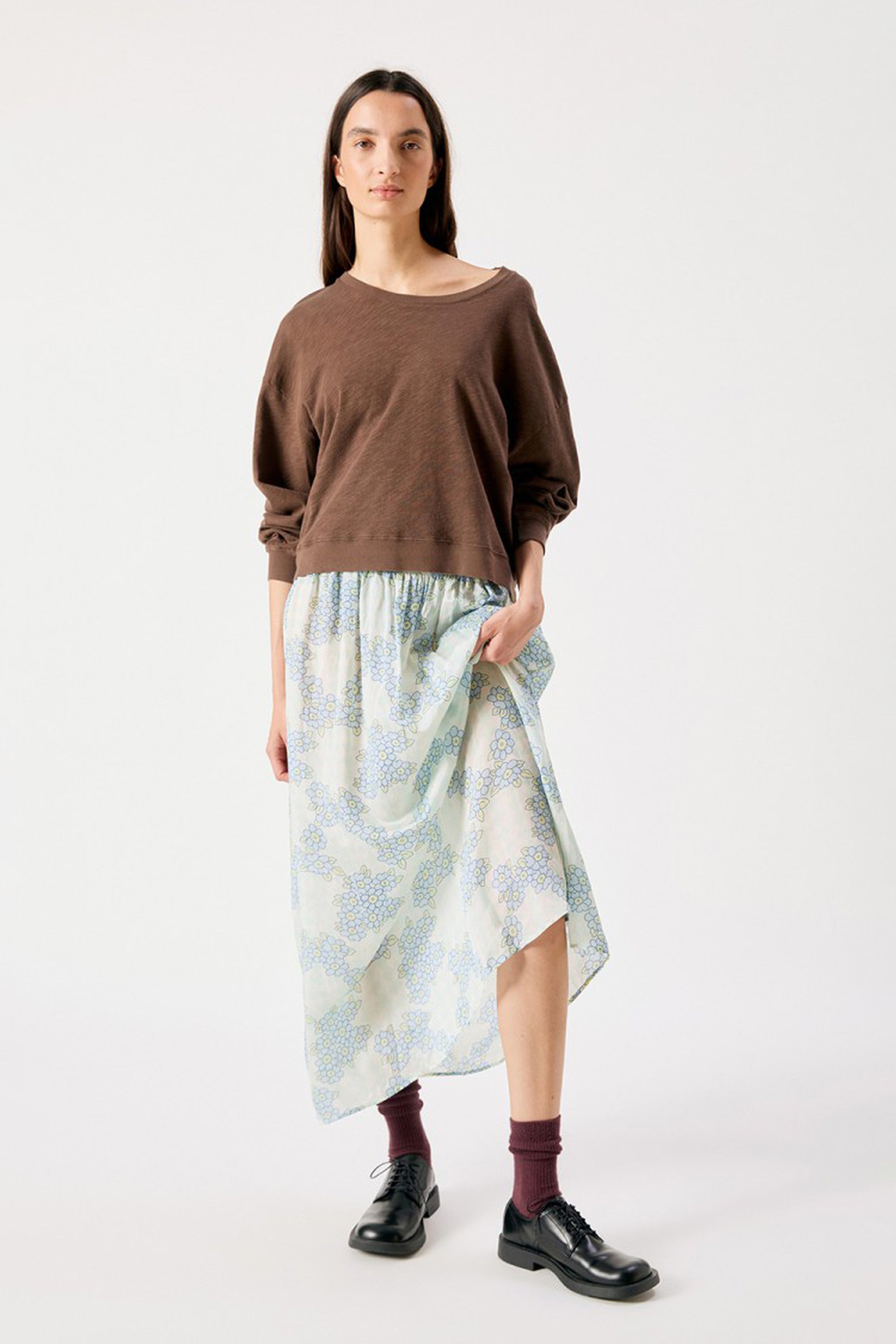Sonoma T-Shirt LS - Vintage Chestnut