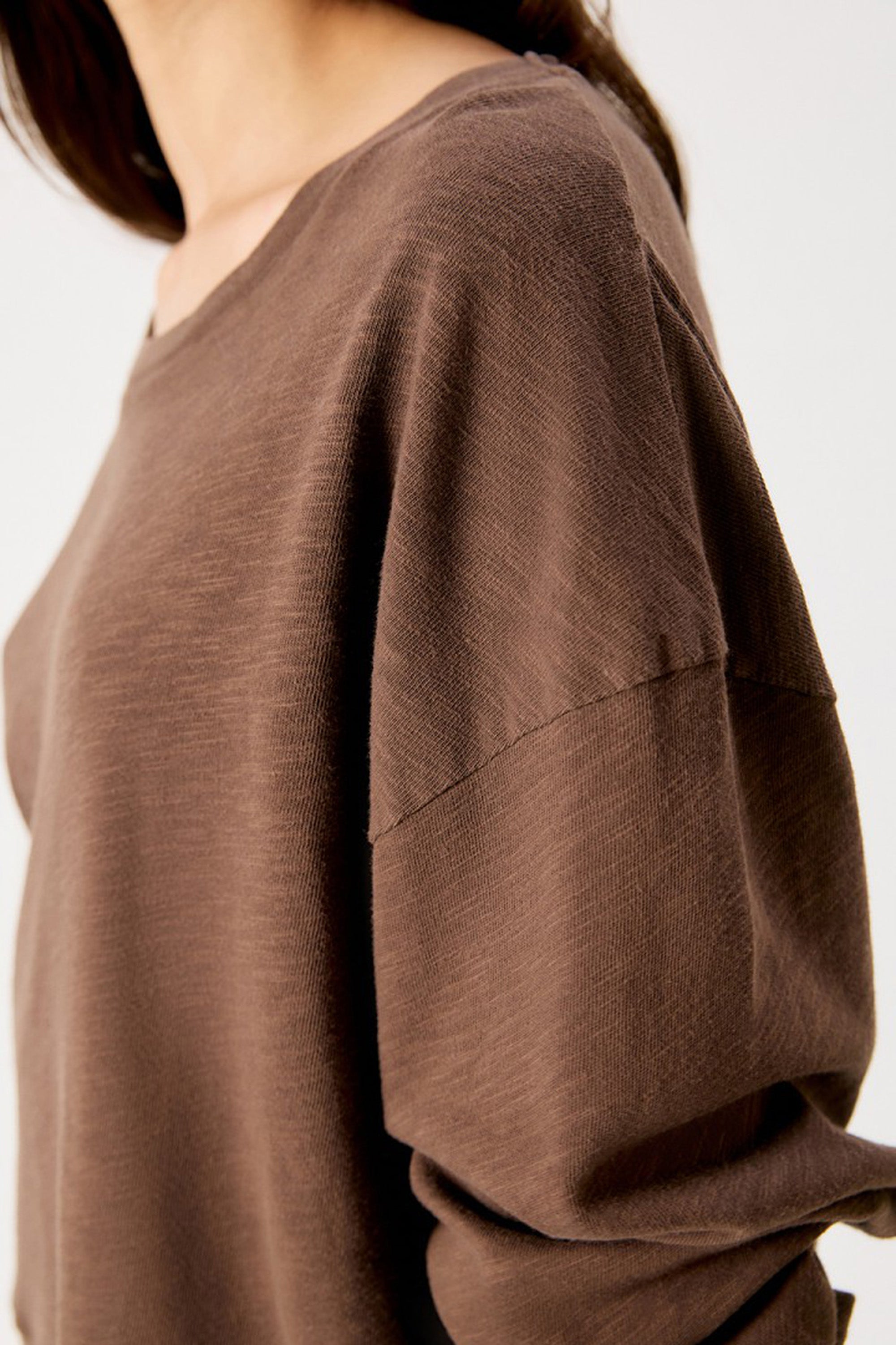 Sonoma T-Shirt LS - Vintage Chestnut