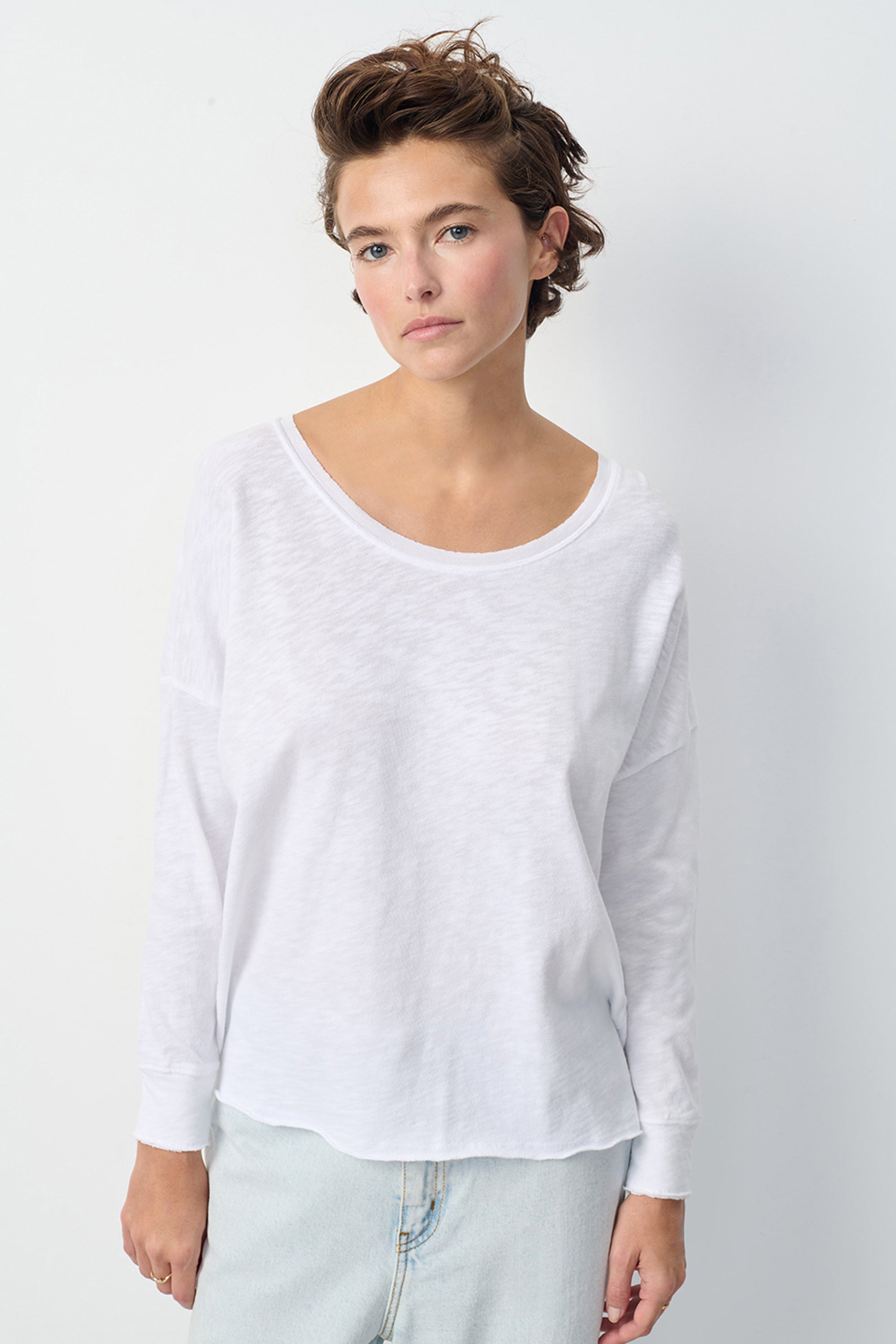 Sonoma T-Shirt LS - White