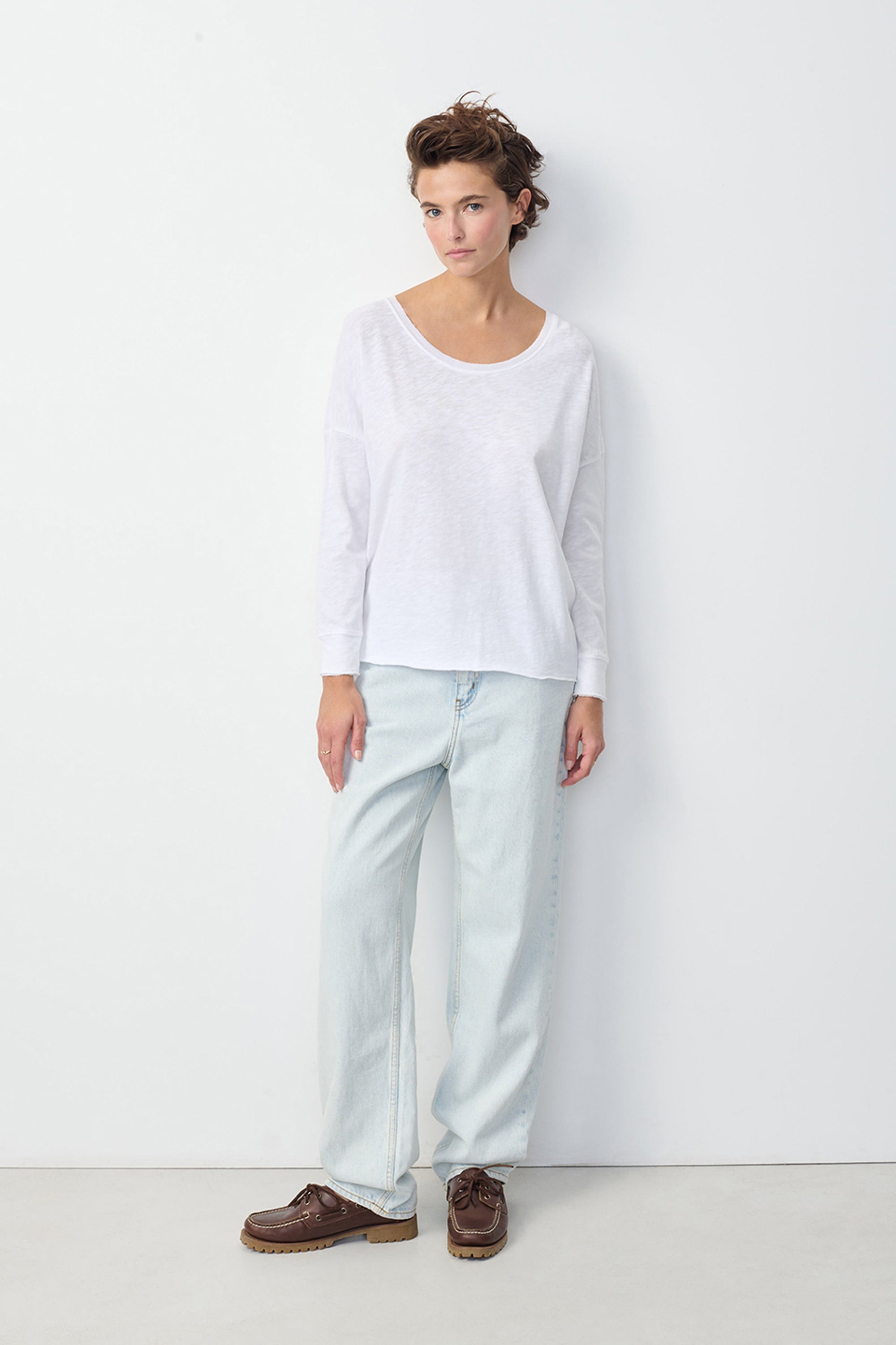 Sonoma T-Shirt LS - White