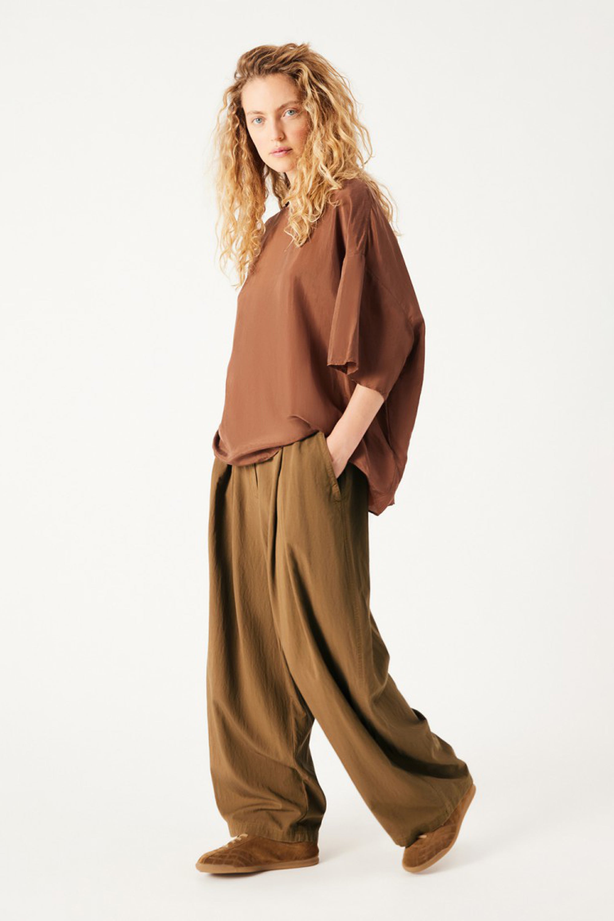 Tohdo Trousers - Vintage Moka