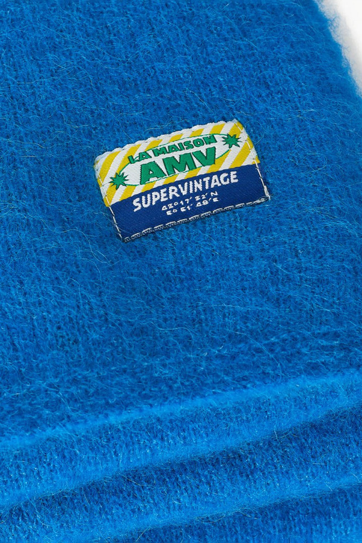 Vitow Brushed Knit Scarf - Curacao Melange