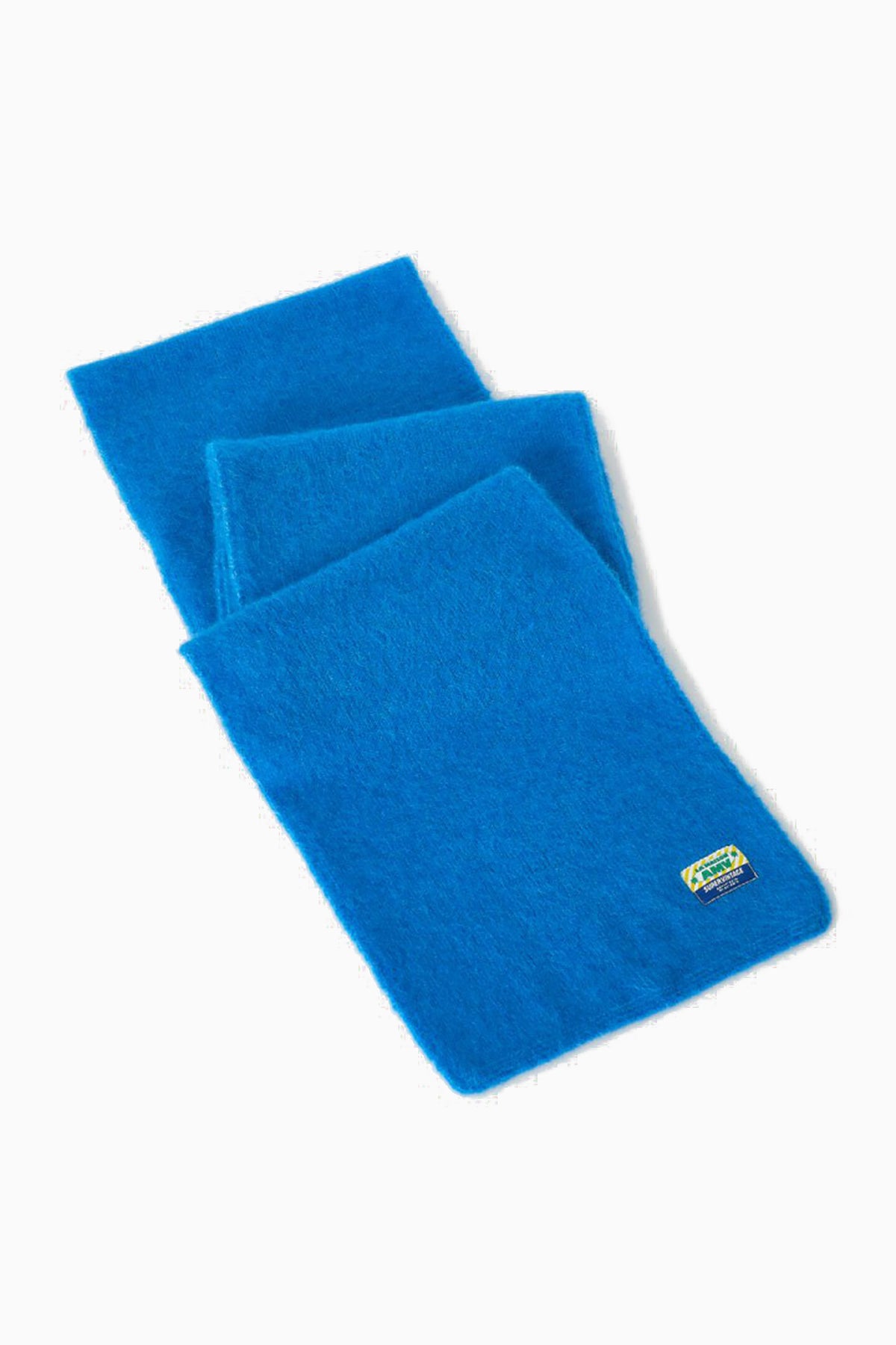 Vitow Brushed Knit Scarf - Curacao Melange