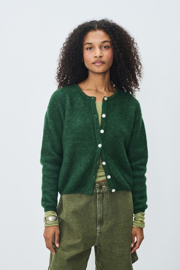 American Vintage Vitow Cardigan - Basil Melange