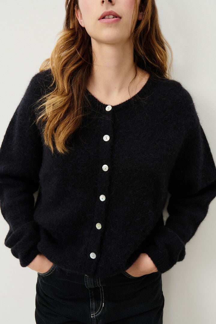 American Vintage Vitow Cardigan - Black