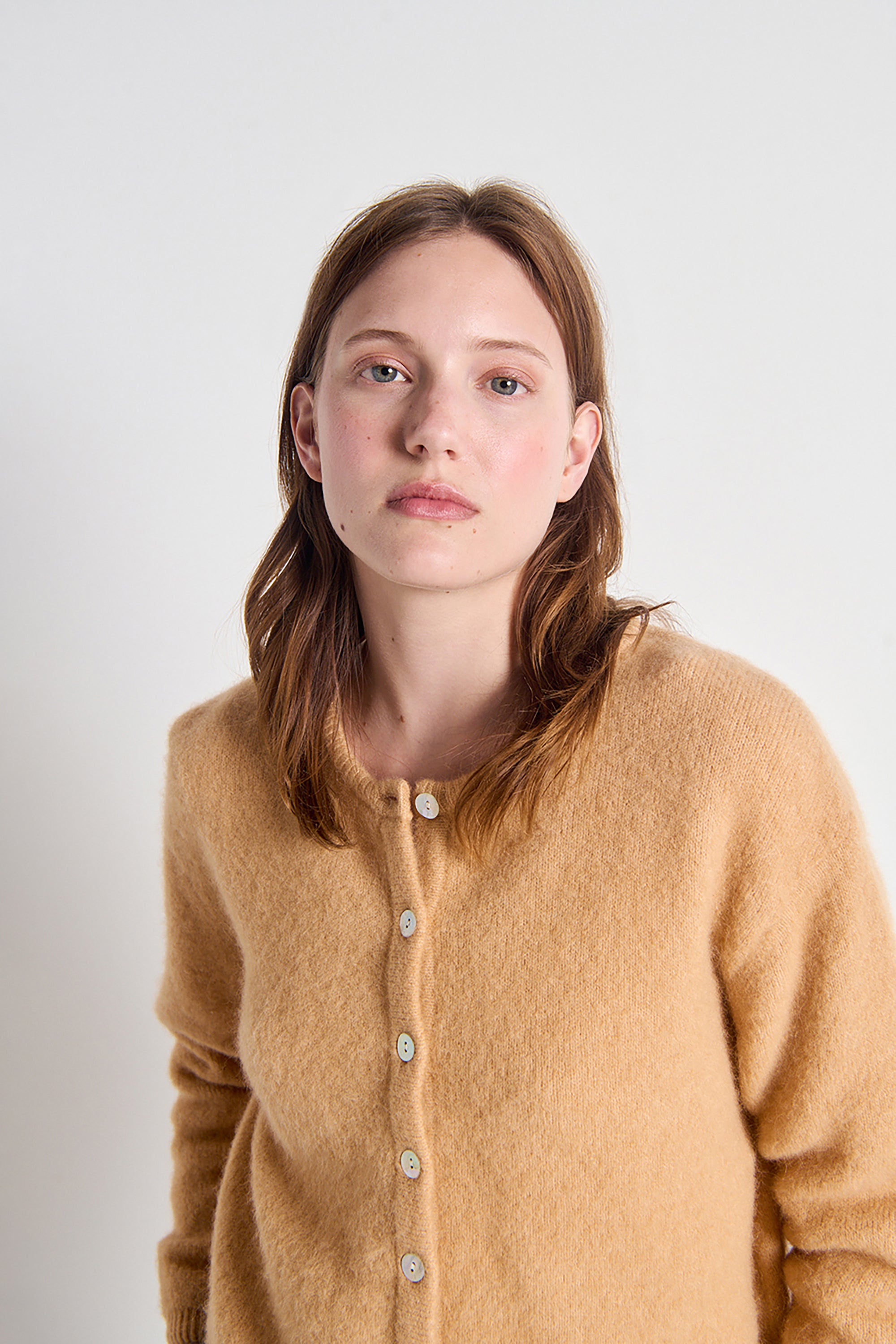 Vitow Cardigan - Hazelnut Melange