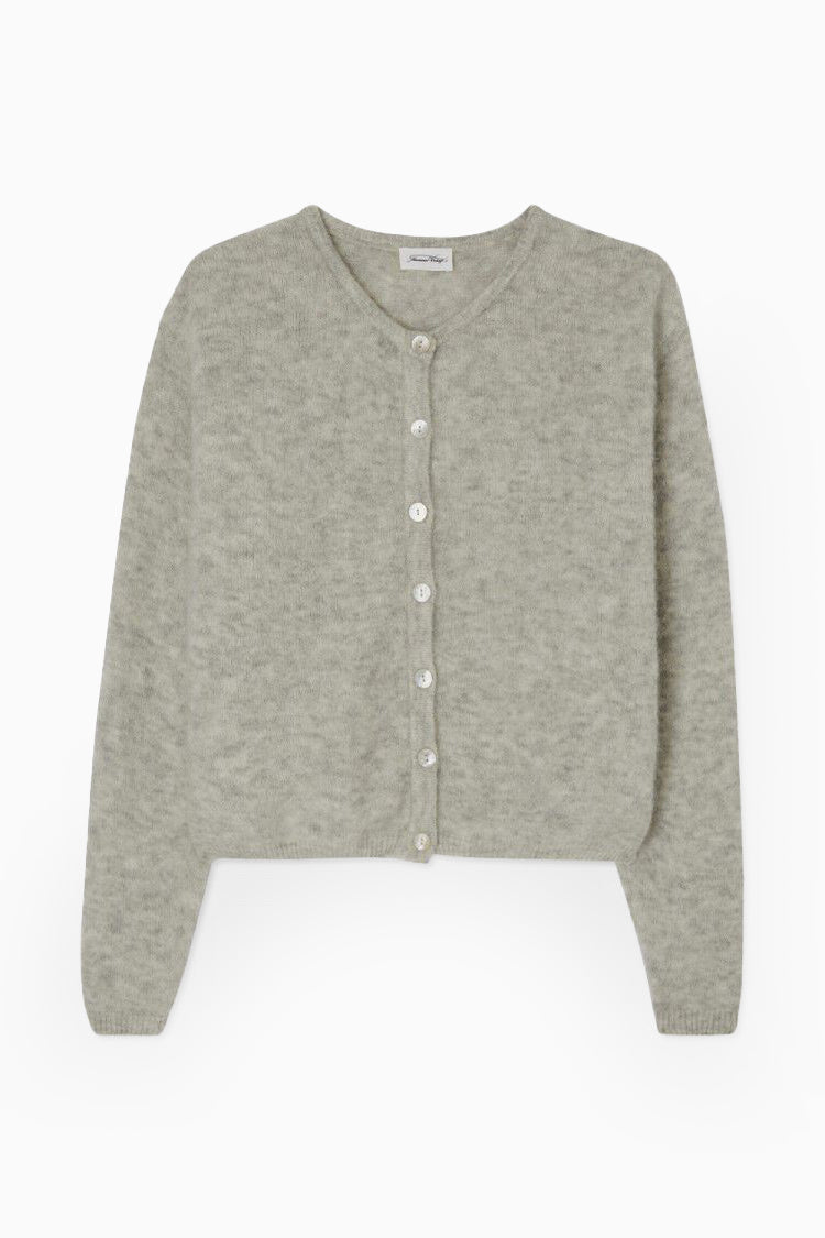 Vitow Cardigan -  Light Grey Melange