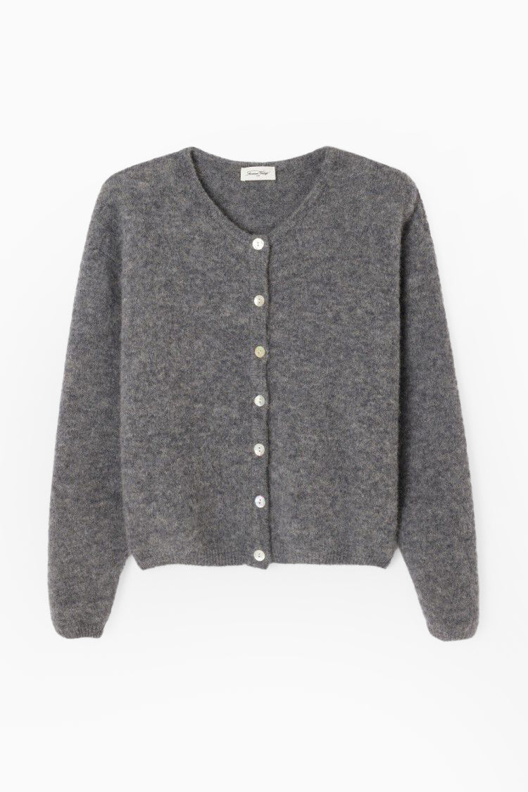Vitow Cardigan - Steel Melange