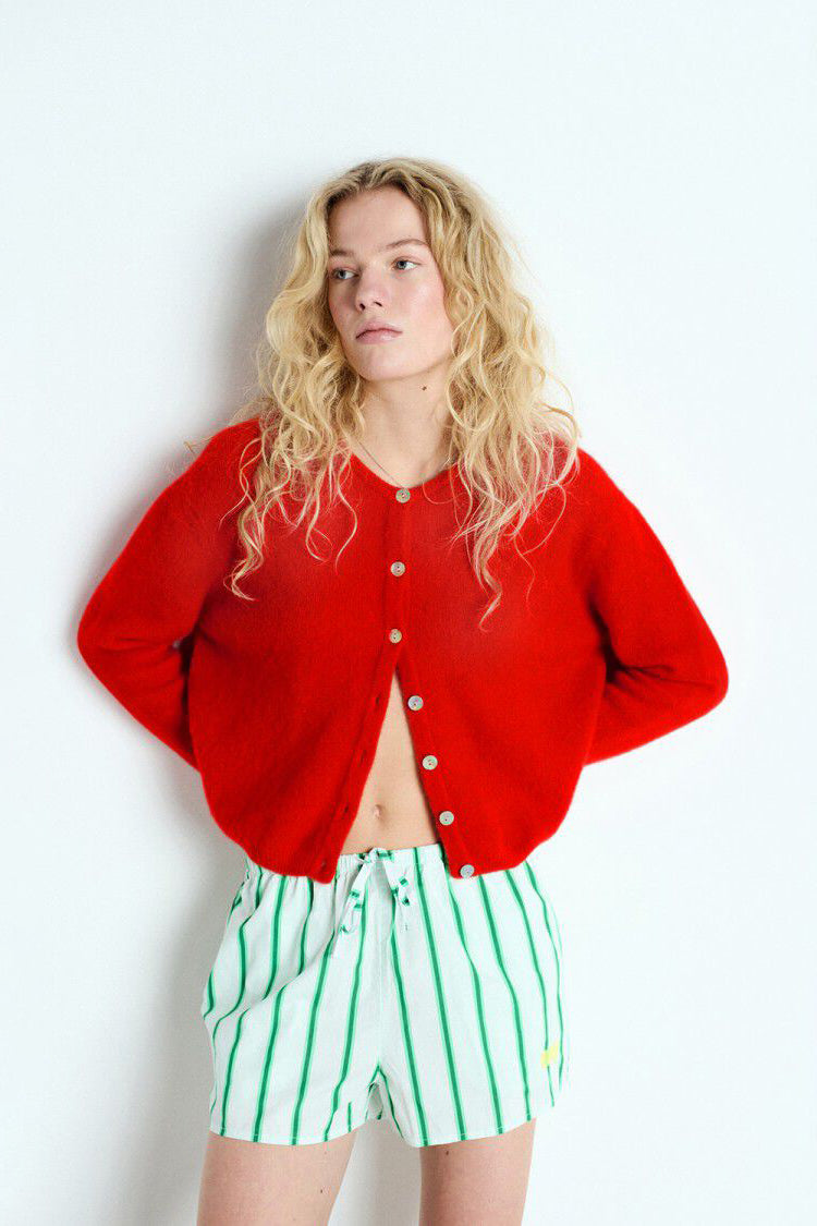 Vitow Cardigan - Strawberry