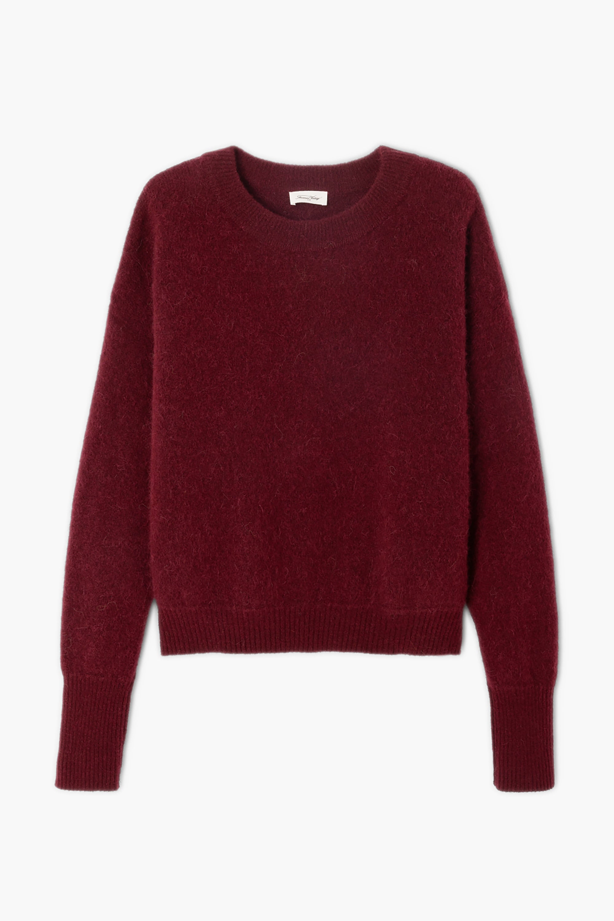 Vitow Jumper - Dark Red Melange