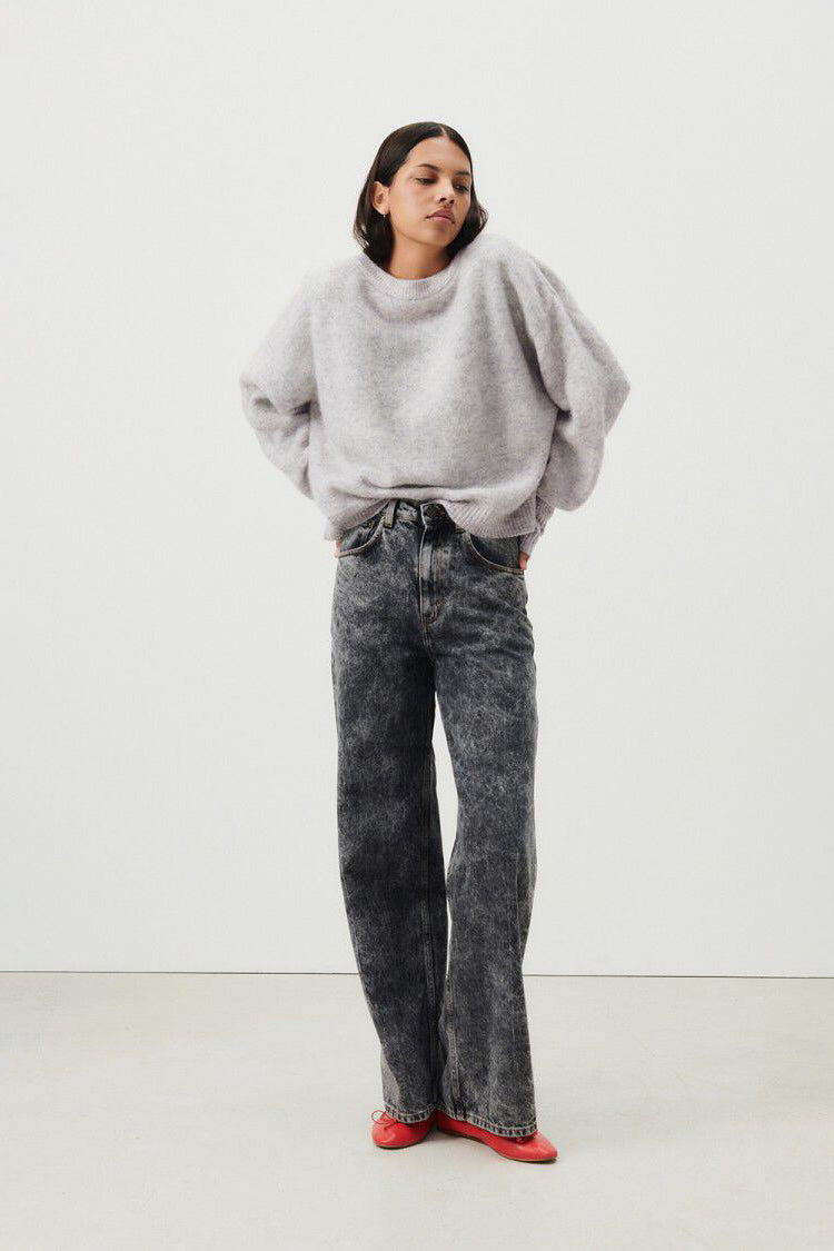 Vitow Jumper - Light Grey Melange