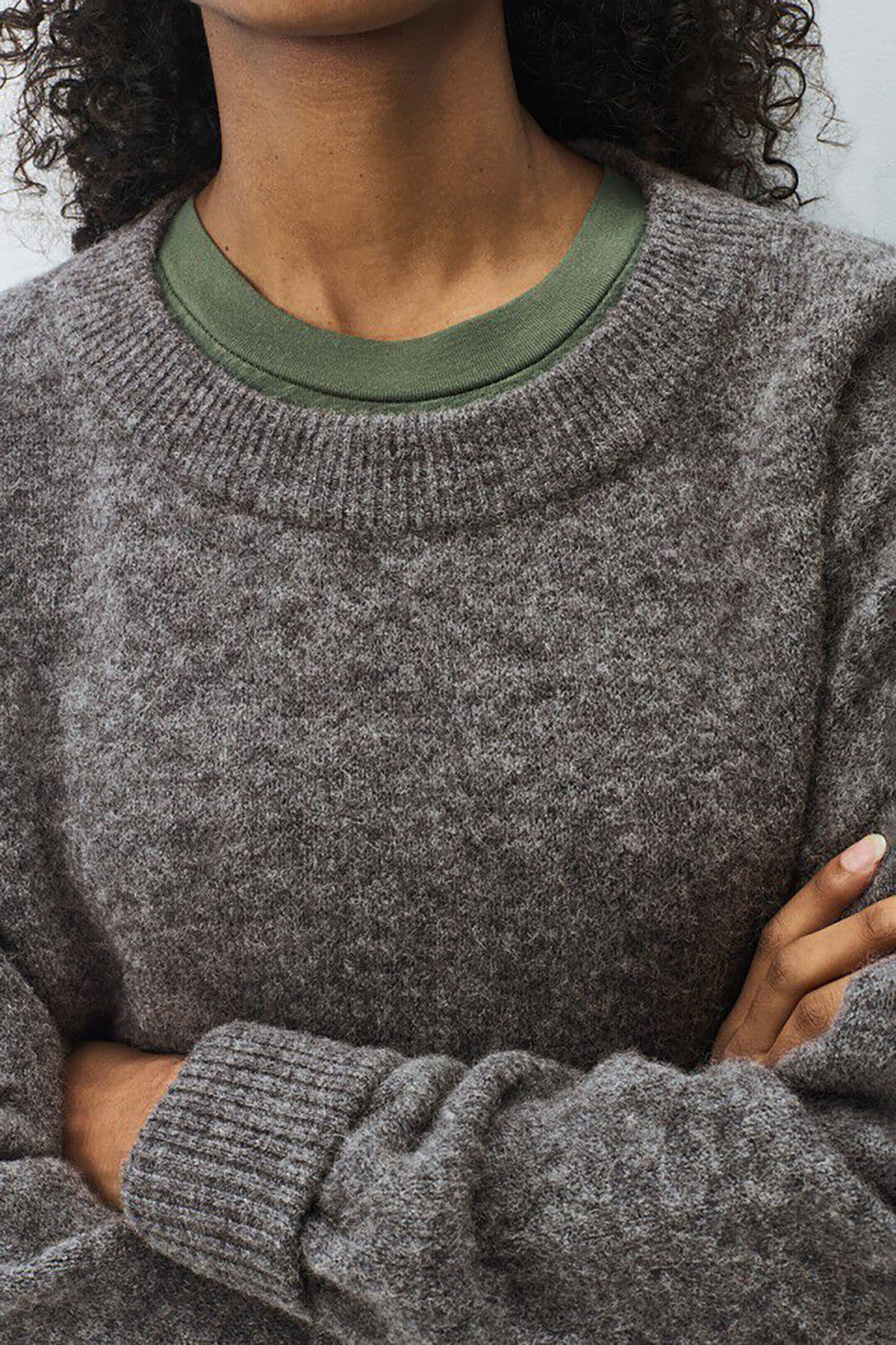 Vitow Jumper - Steel Melange