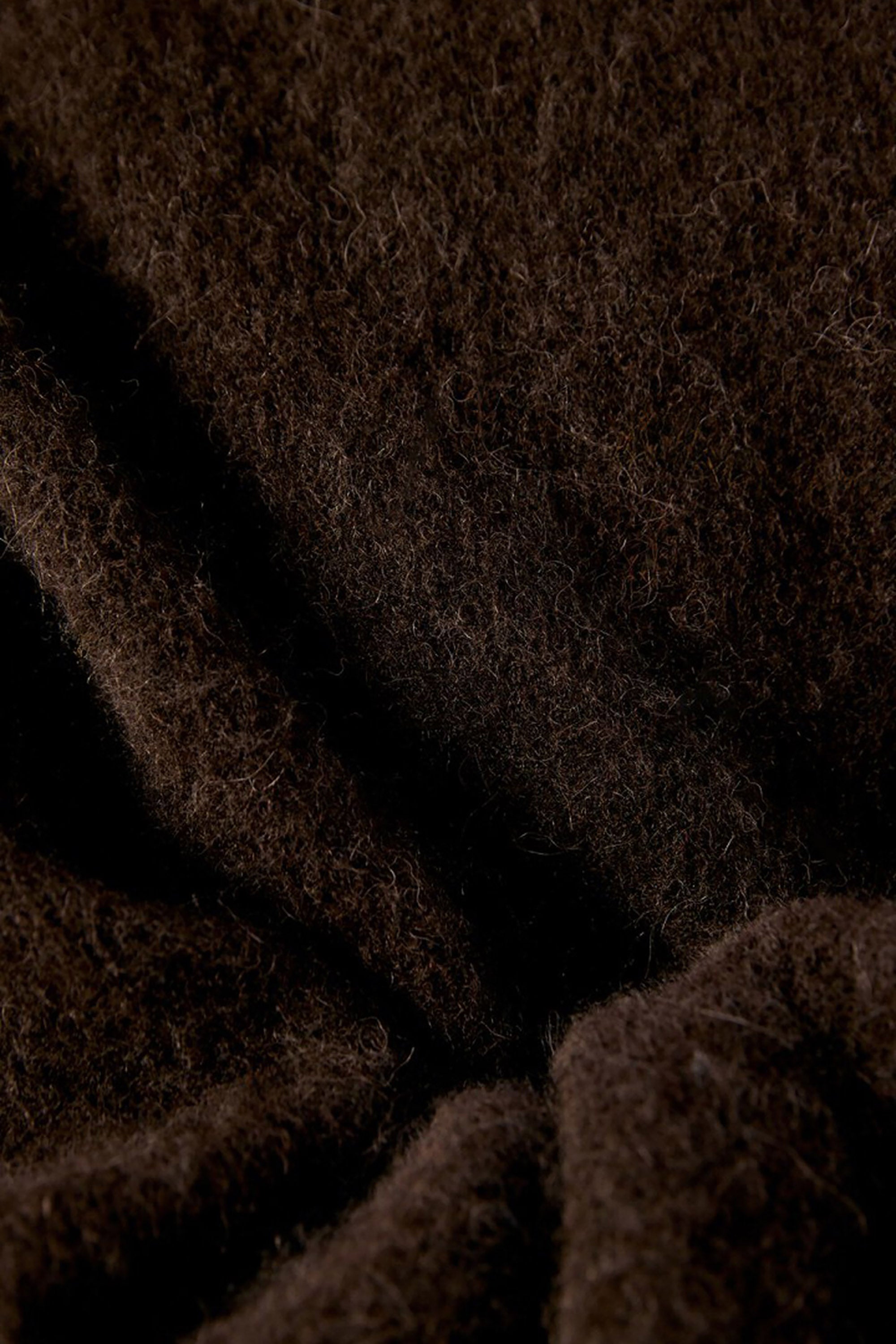 Vitow Oversized Jumper - Coffee Melange