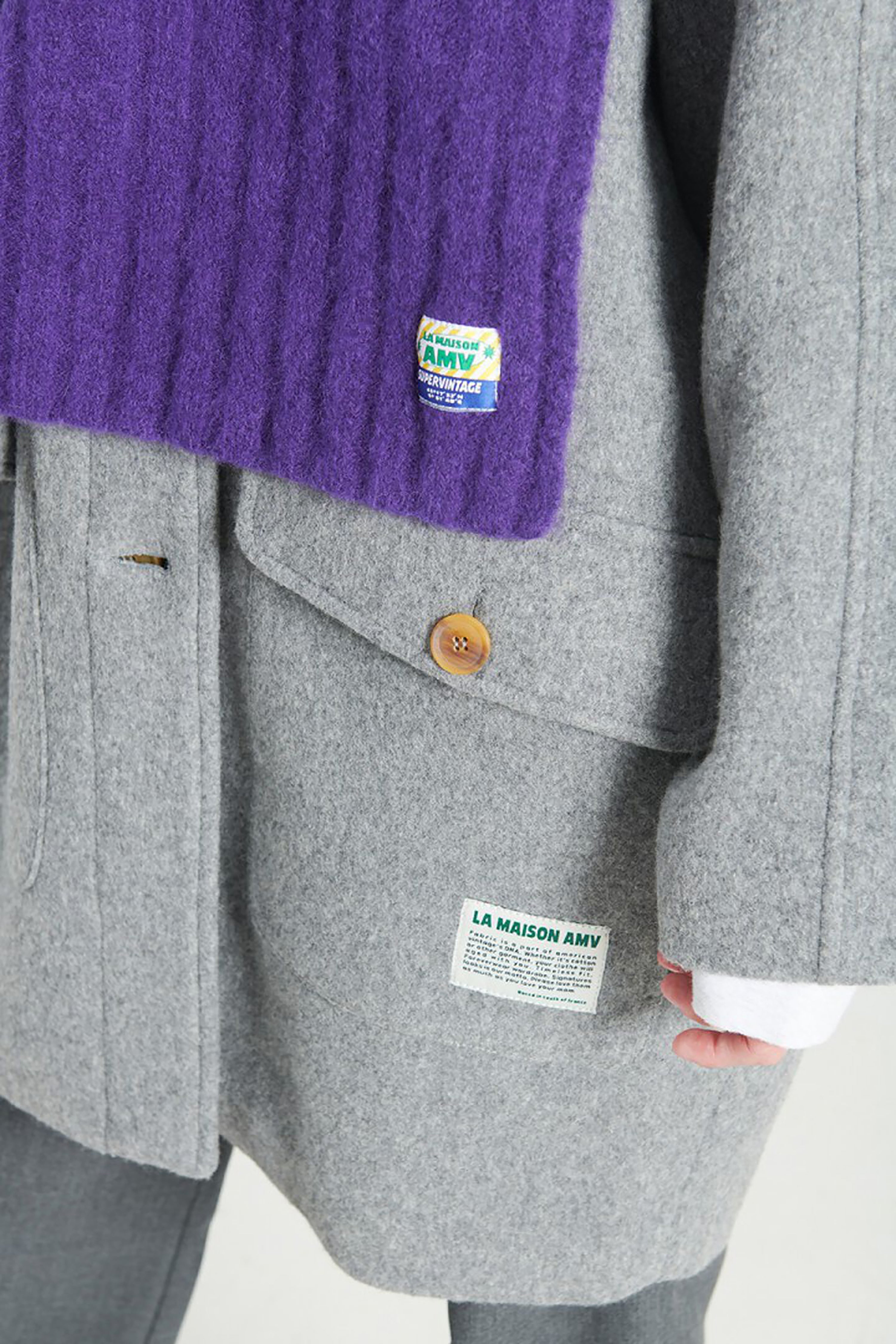 Vitow Scarf - Eggplant