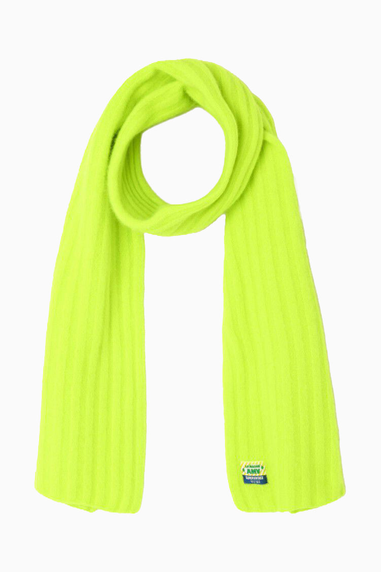  Vitow Scarf - Fluorescent Yellow Melange - RUM Amsterdam