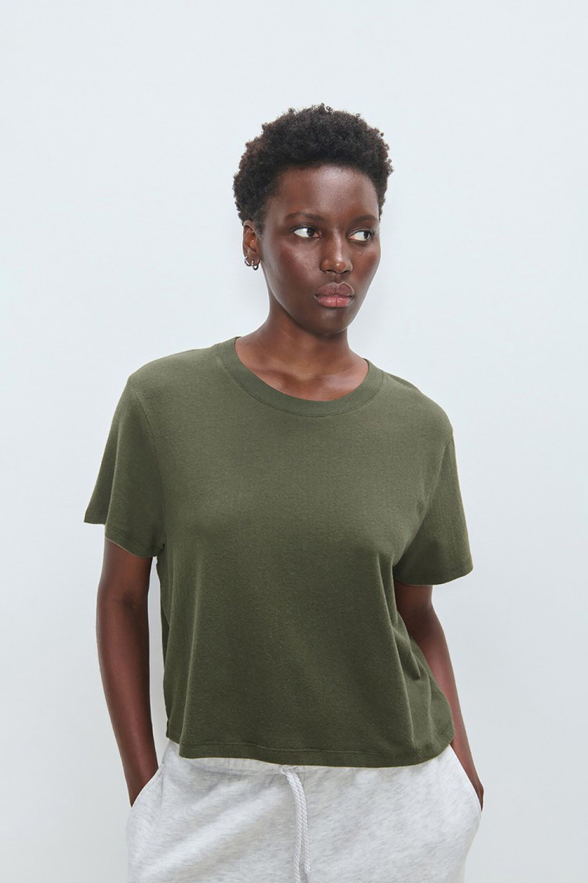 Ypawood T-Shirt - Copse Melange