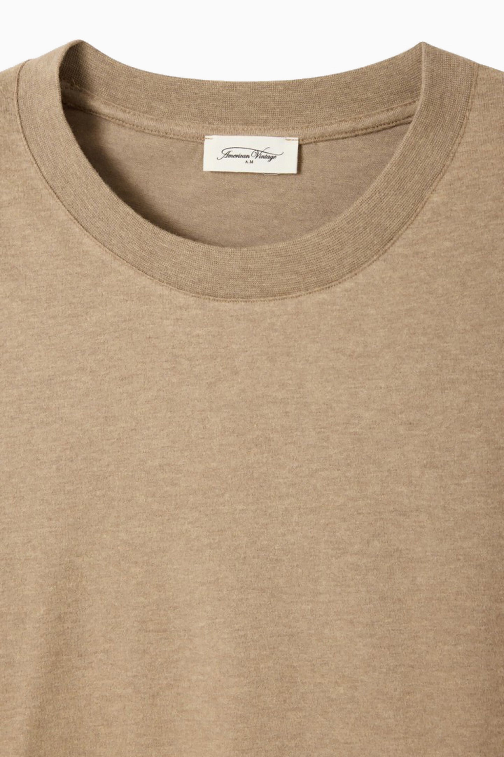  Ypawood T-Shirt - Macchiato Melange - RUM Amsterdam