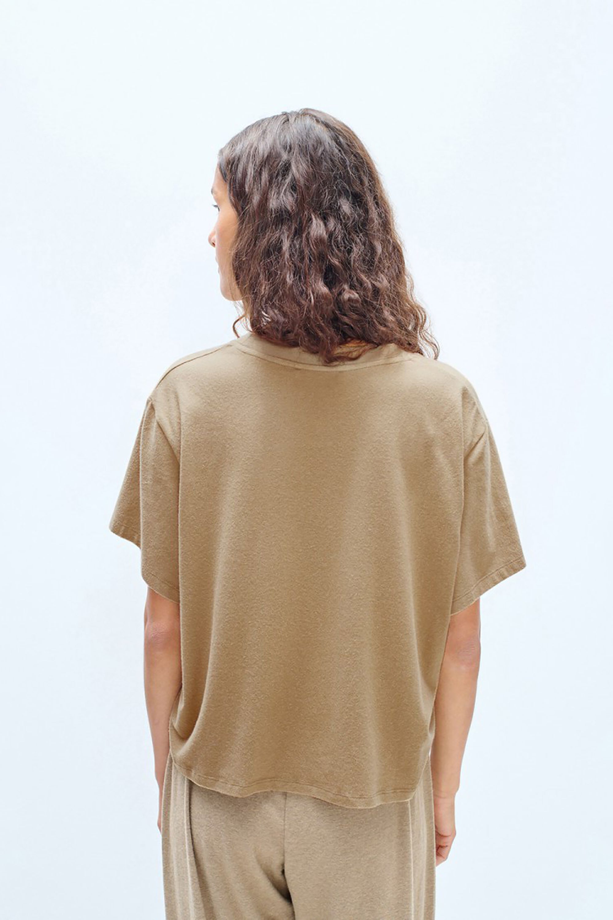  Ypawood T-Shirt - Macchiato Melange - RUM Amsterdam