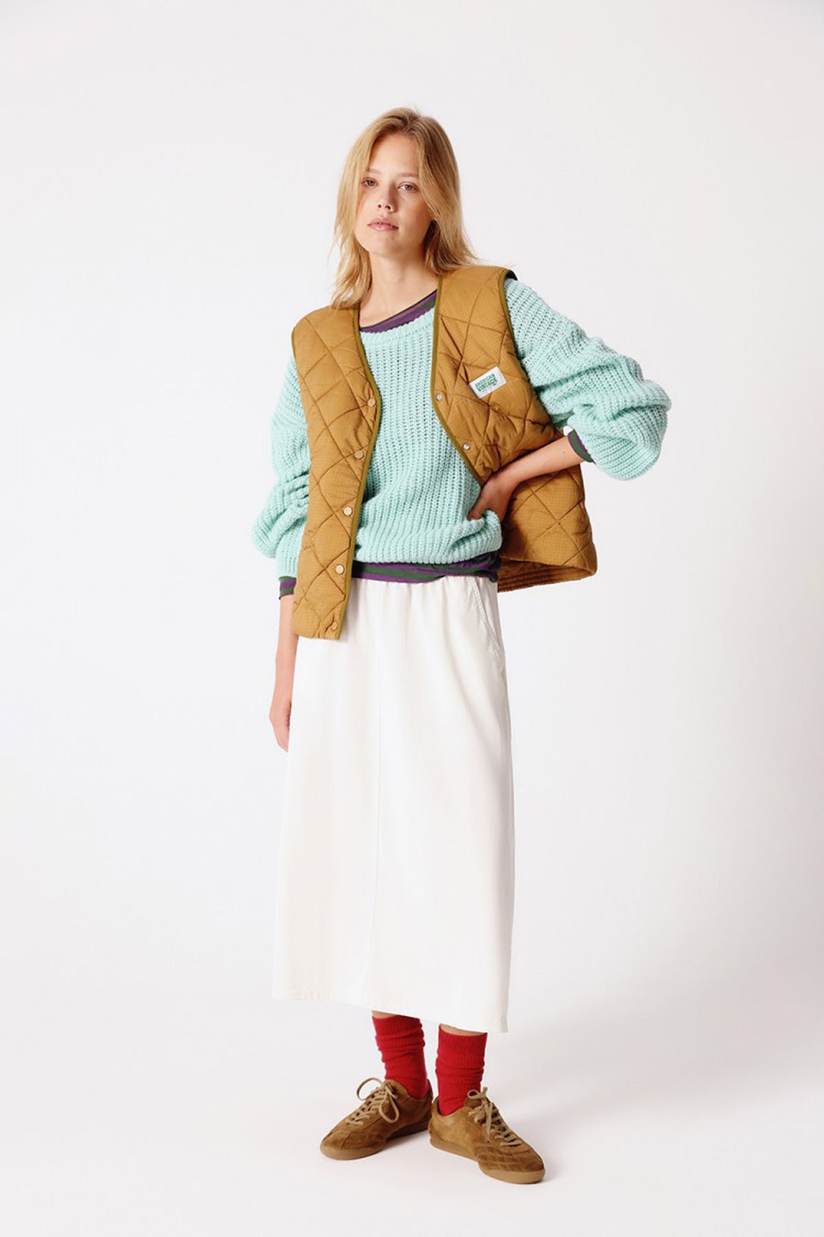Yupibam Gilet - Macadamia