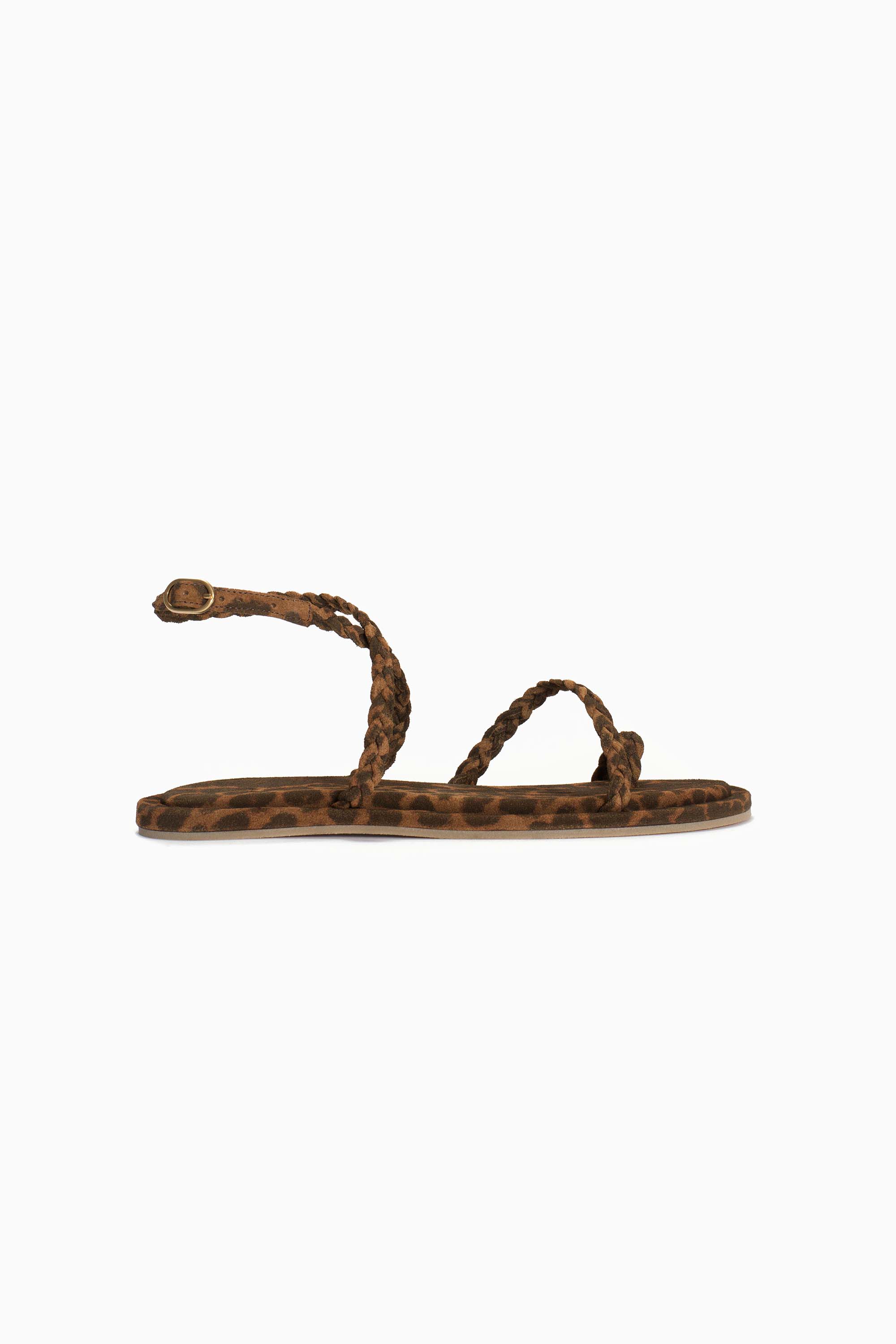Cinca 10 Suede Sandals - Leopard Print