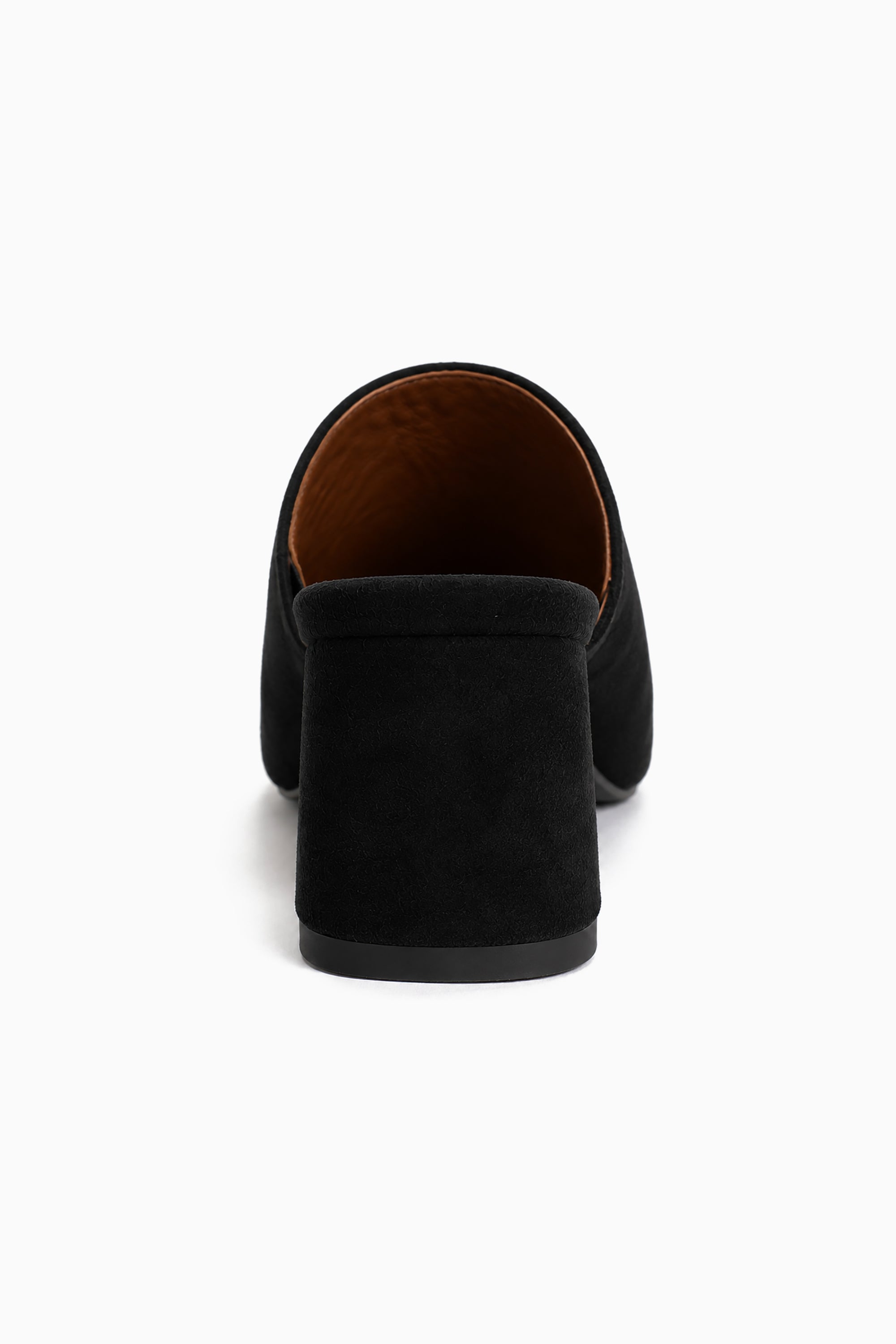 Horizon 55 Suede Heels - Black