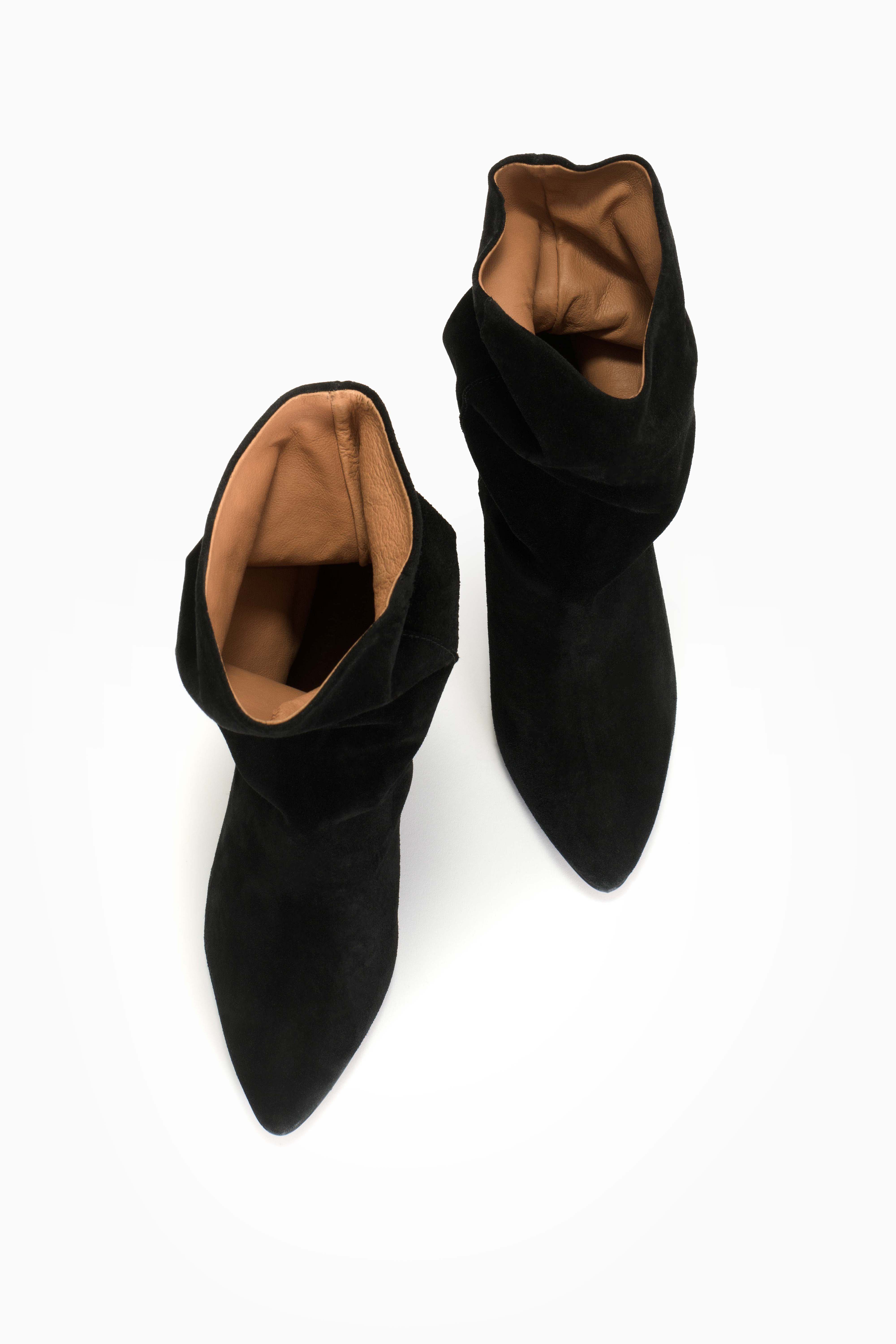  Vully 50 Stiletto Suede Boots - Black - RUM Amsterdam