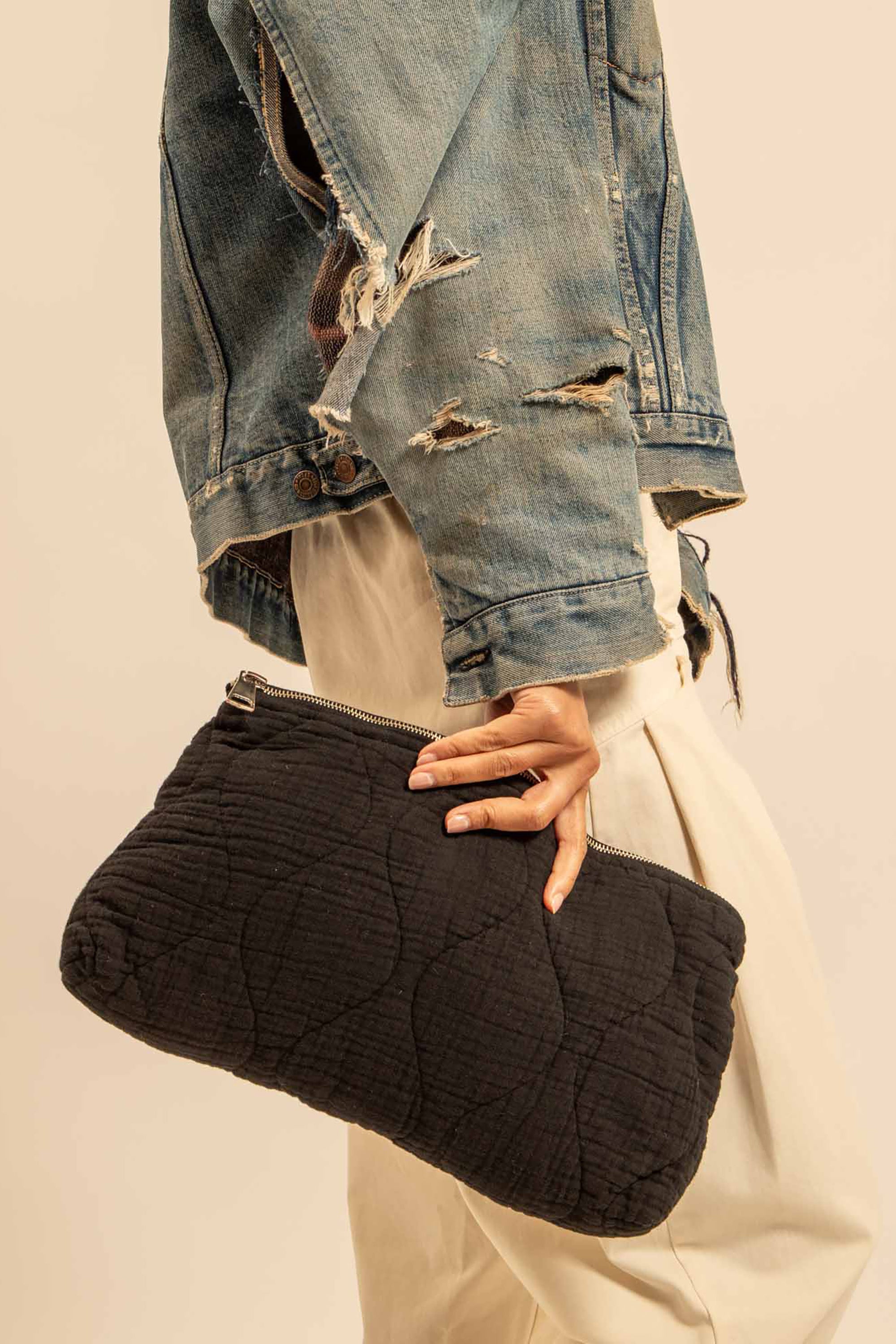 Orlando Clutch Bag - Black