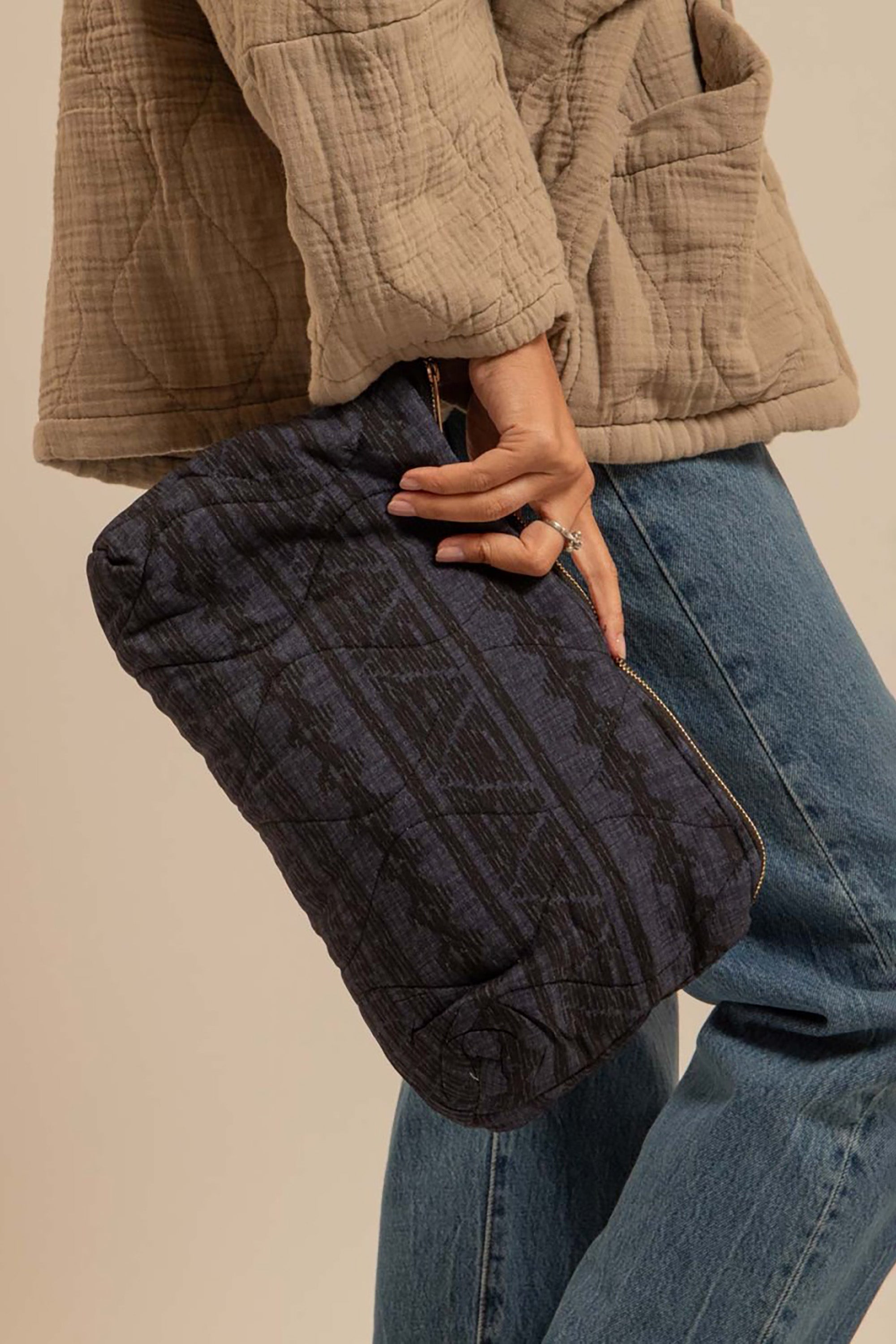 Orlando Clutch Bag - Cibola Navy