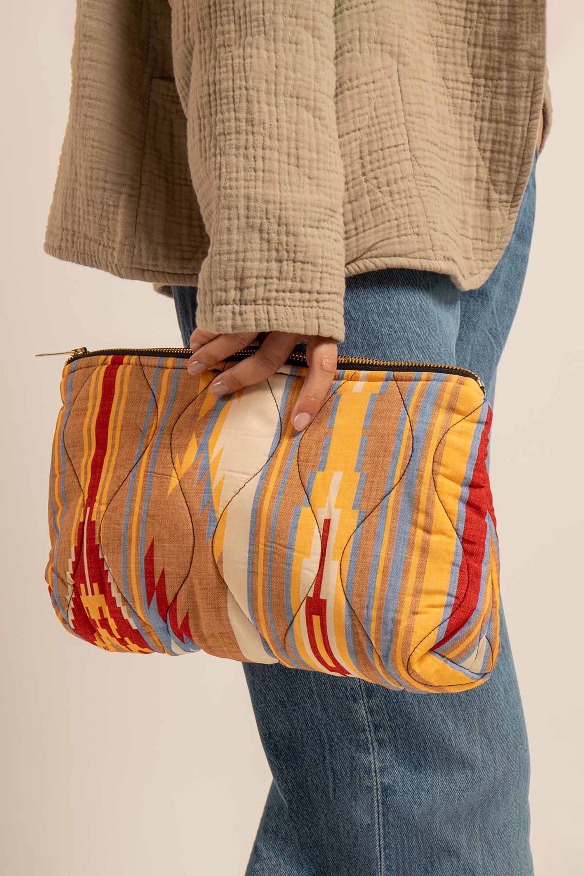Orlando Clutch Bag - Koda Beige