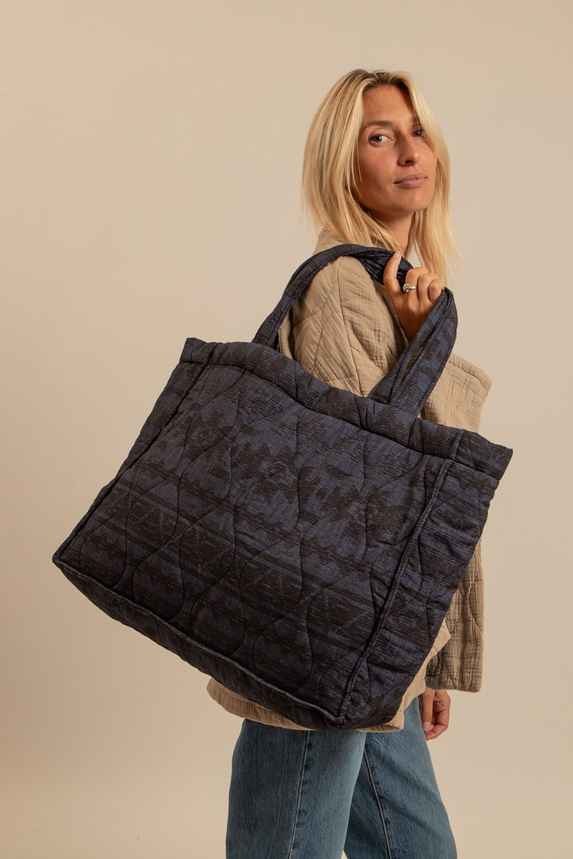Philadelphie Shopper Bag - Cibola Navy