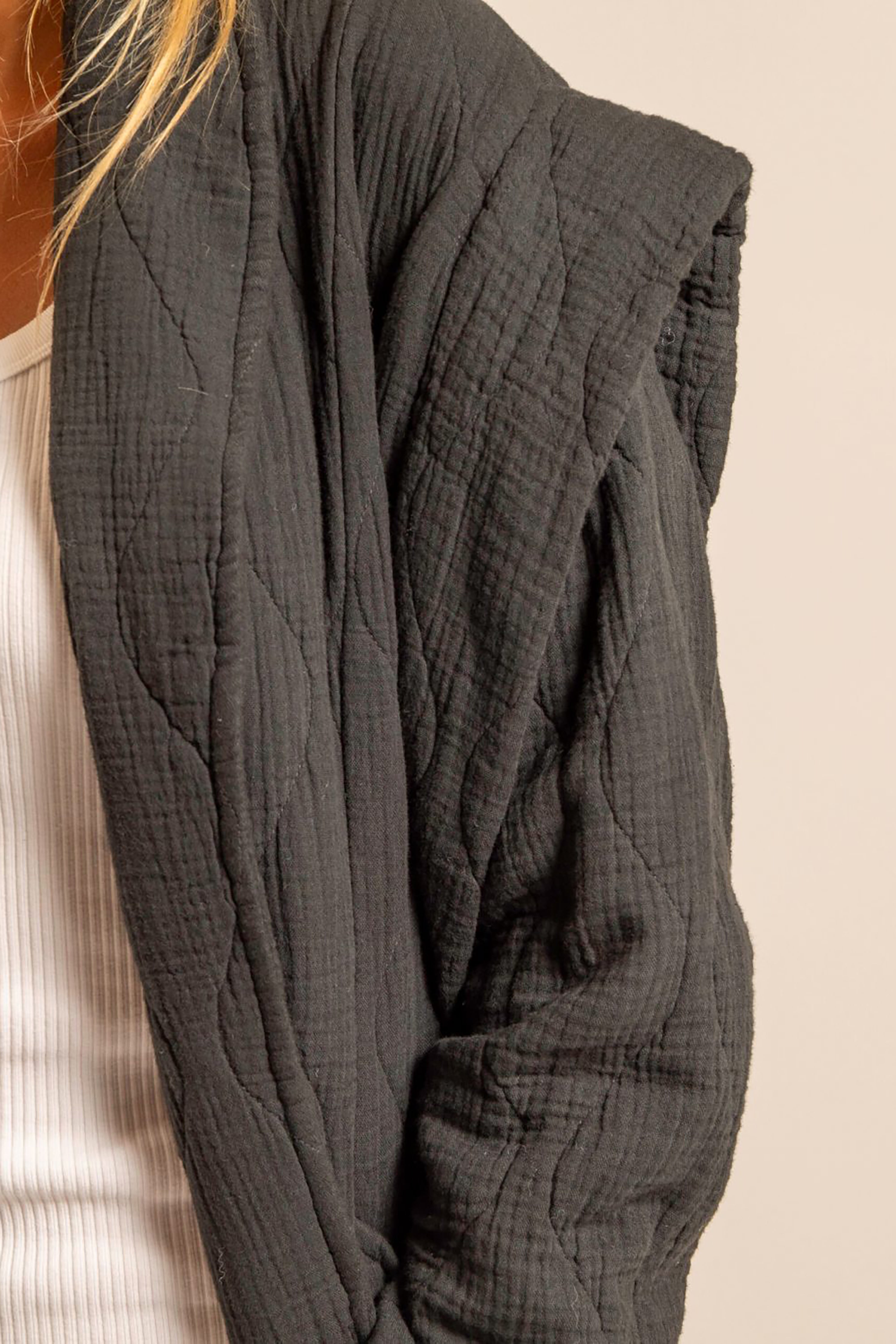 San Francisco Kimono Jacket - Anthracite