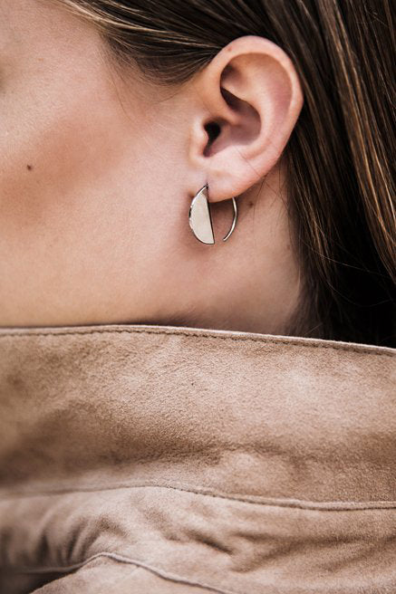 Bandhu Horizon Earrings - Silver - RUM Amsterdam