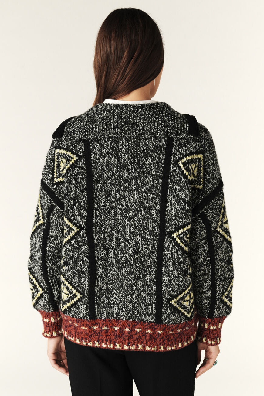  Inacio Cardigan - Grey - RUM Amsterdam