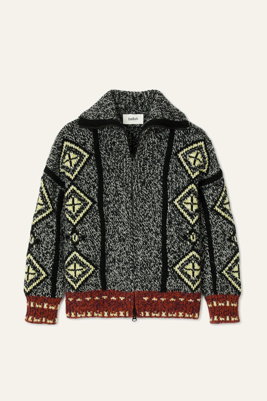  Inacio Cardigan - Grey - RUM Amsterdam