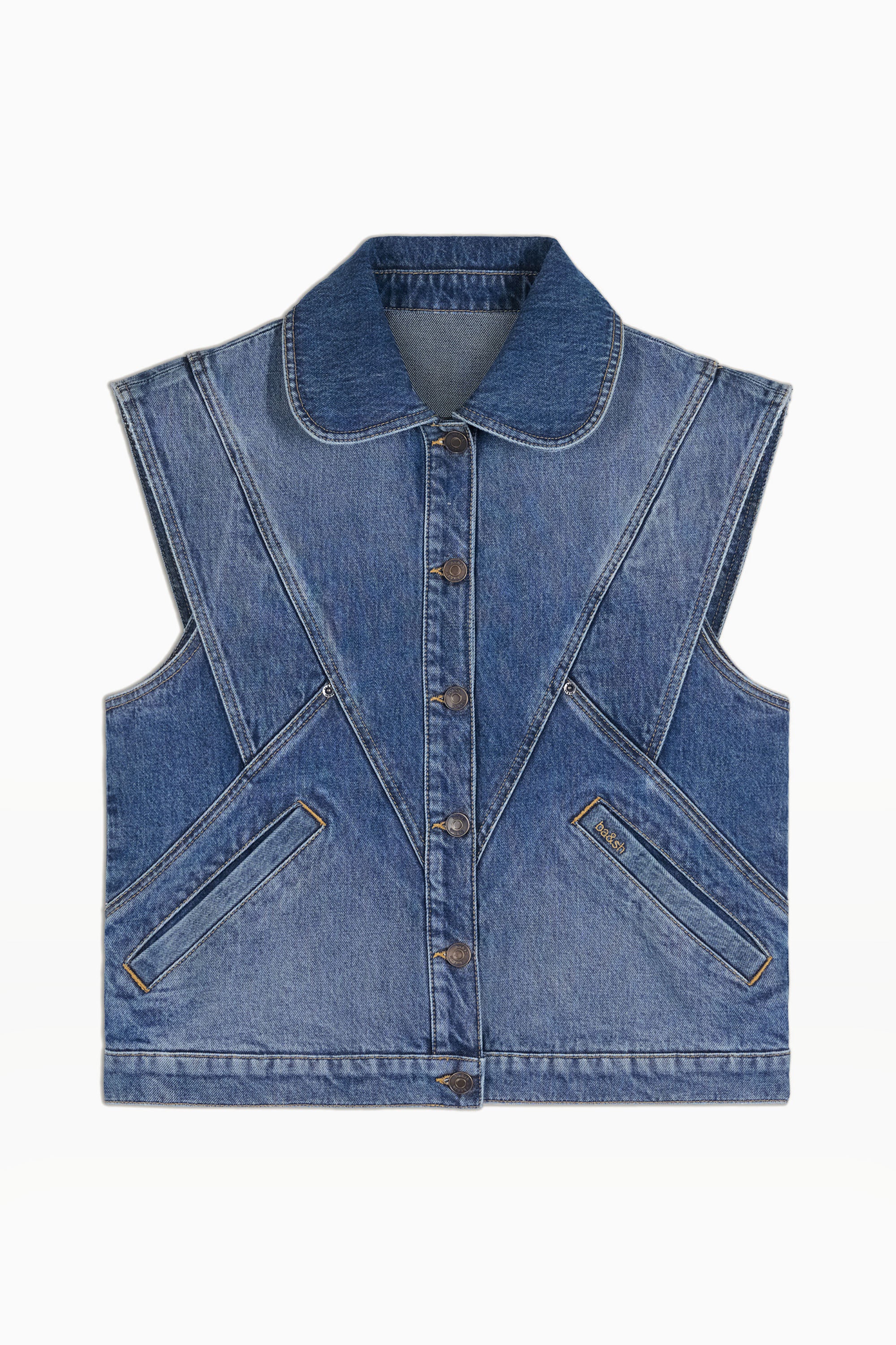 Max Sleeveless Jacket - Light Used Blue