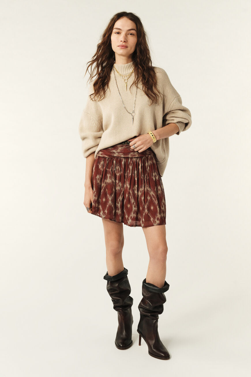 Mina Skirt - Brick