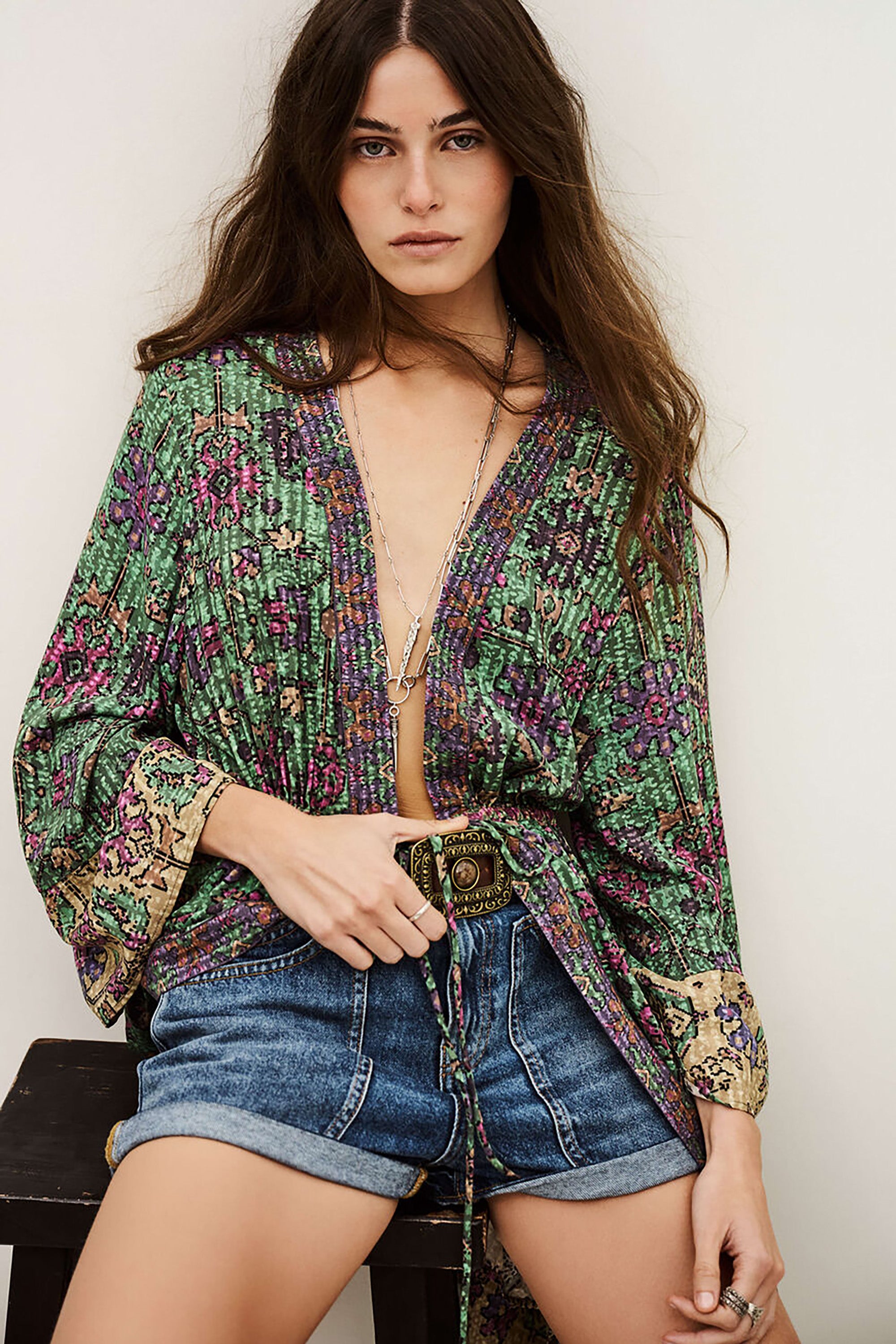 Padrig Kimono - Green