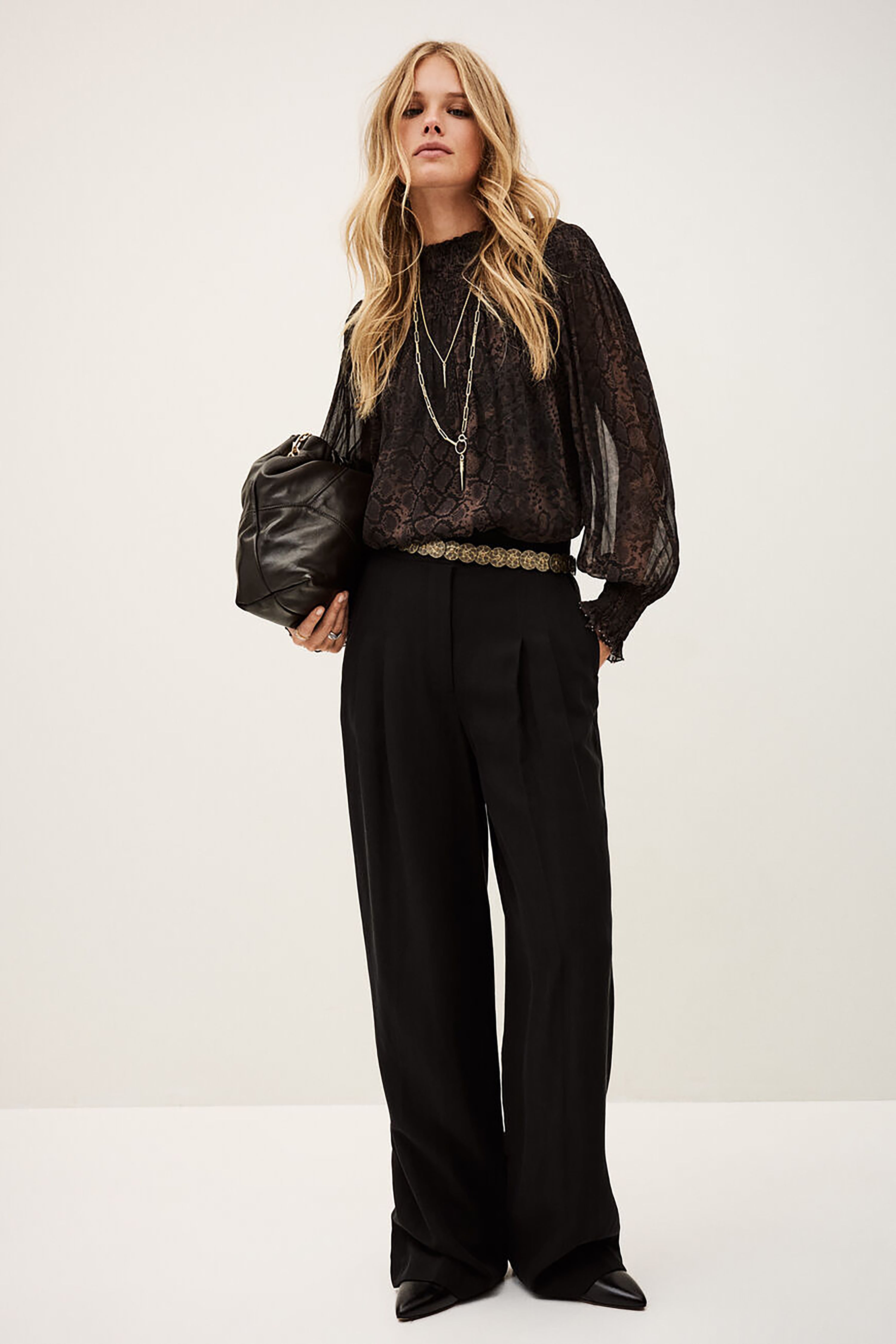 Shamy Blouse - Brown