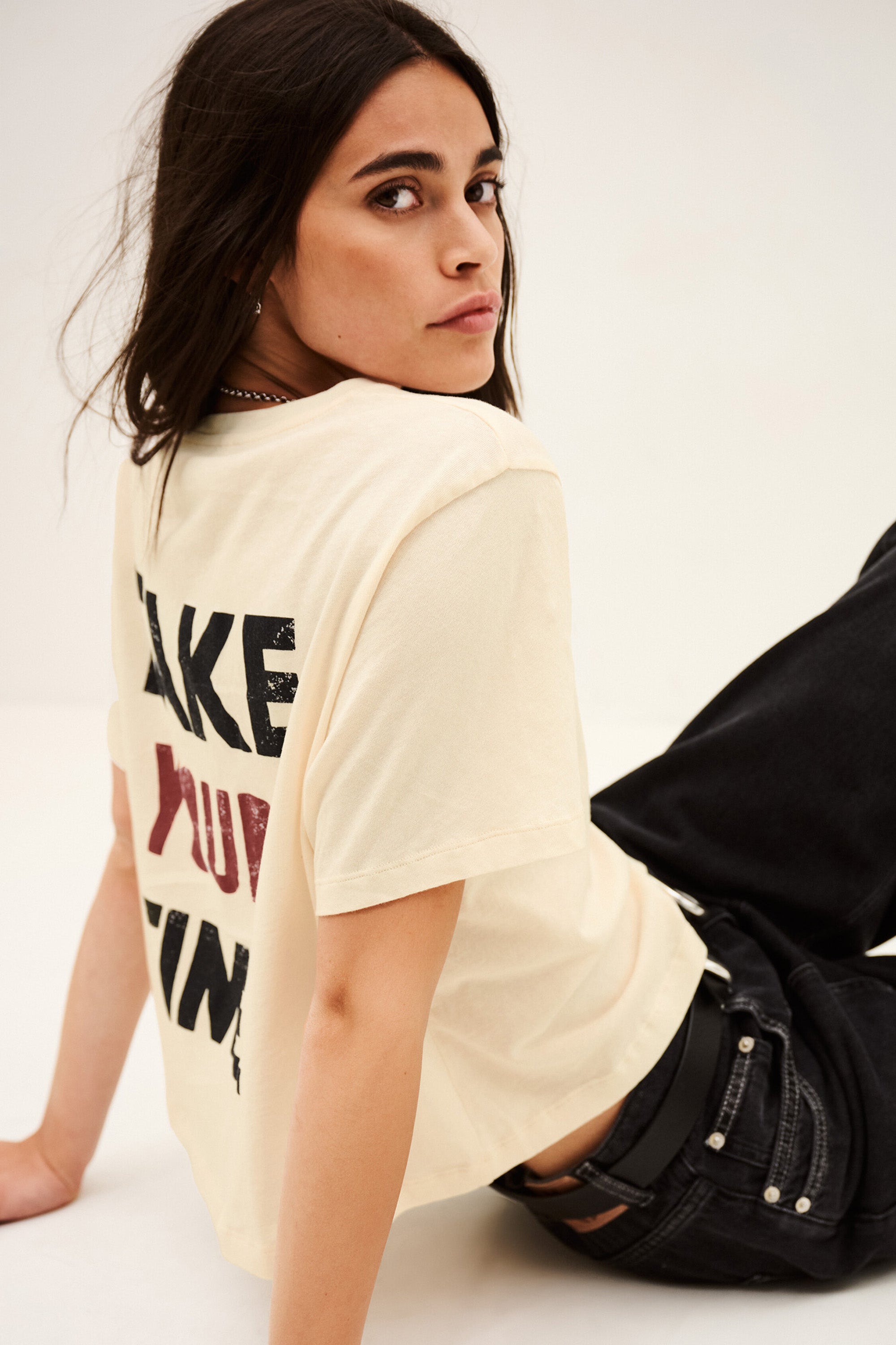 Take T-Shirt - Ecru