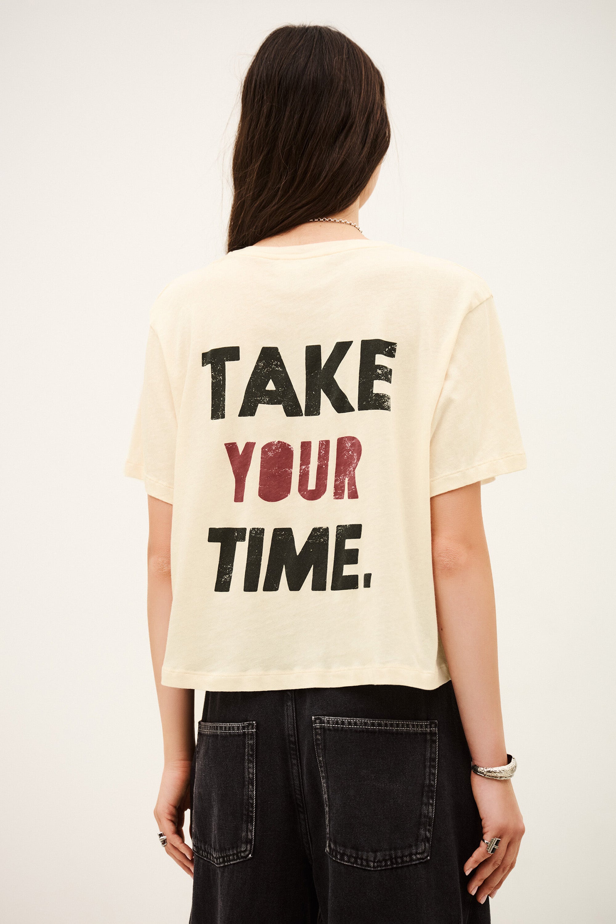 Take T-Shirt - Ecru