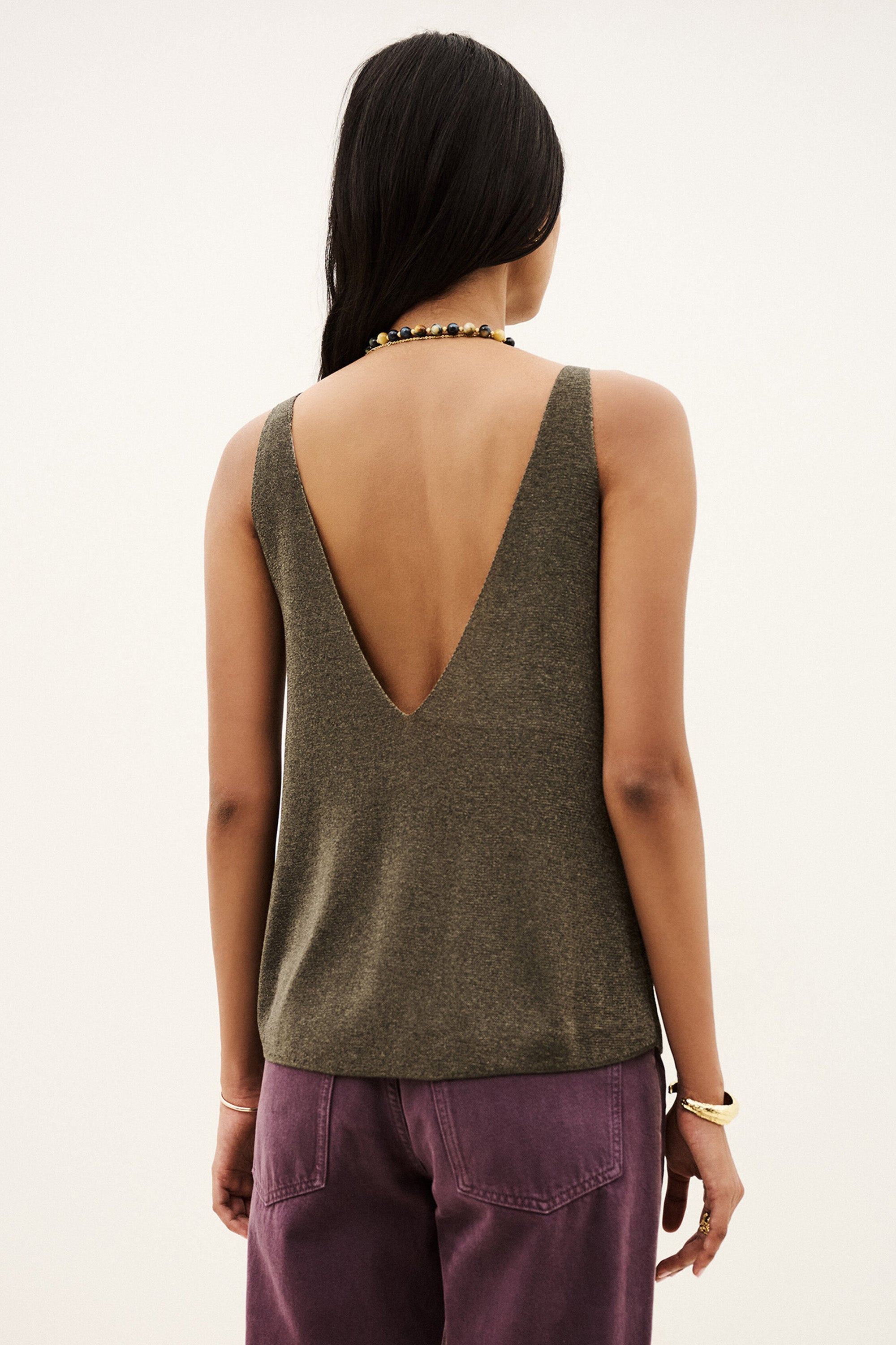 Zuani Tank Top - Khaki