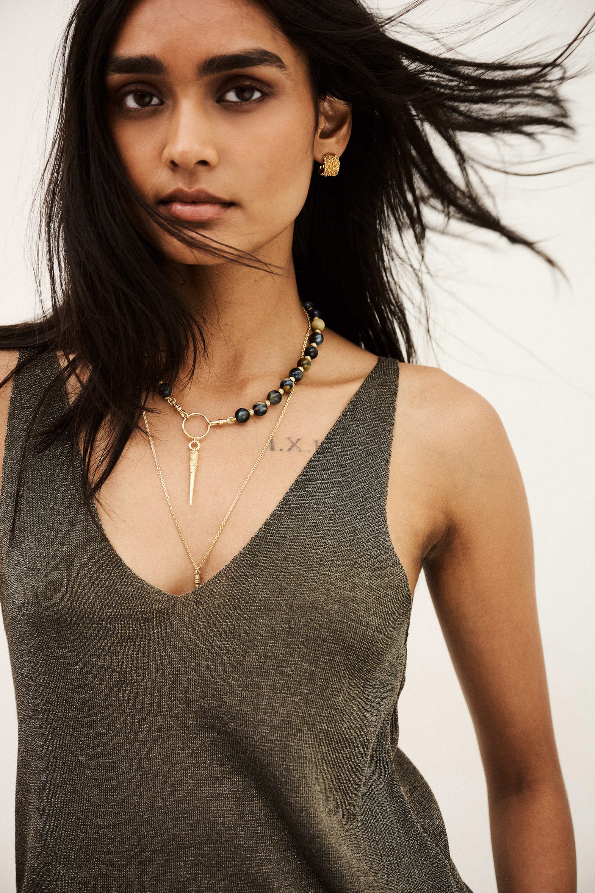 Zuani Tank Top - Khaki