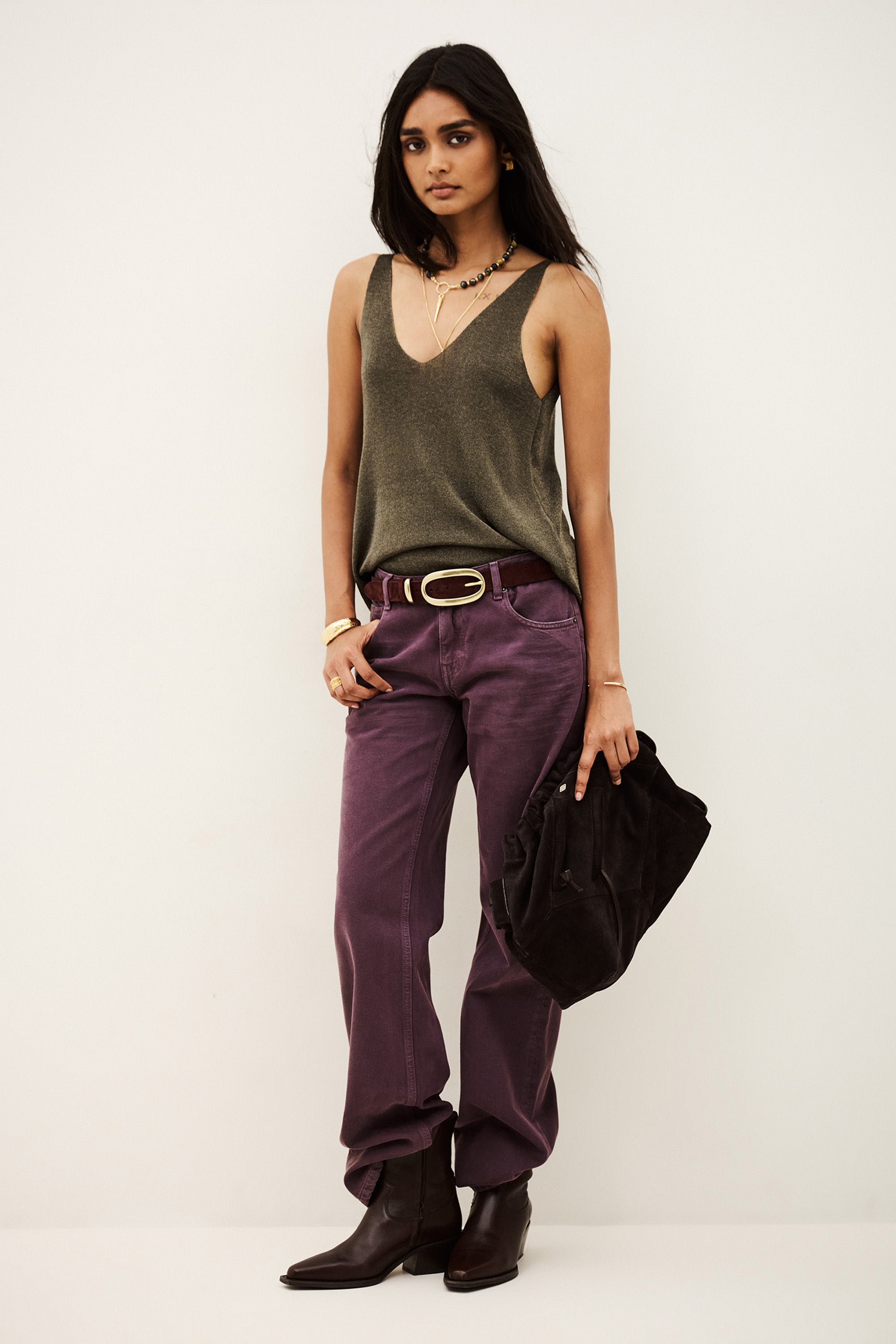Zuani Tank Top - Khaki