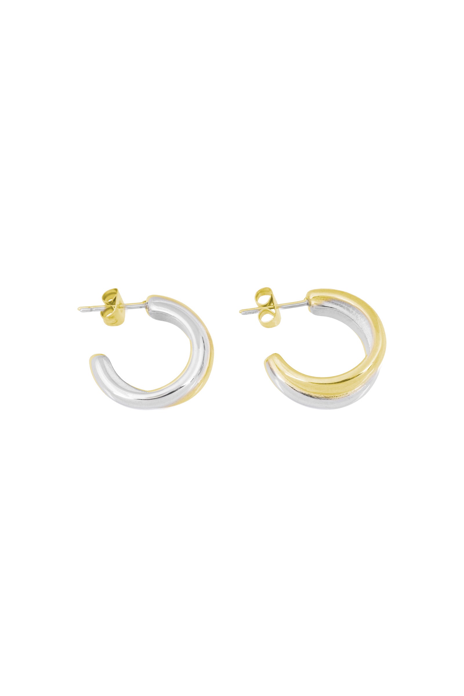 Bandhu Better Together Earrings - Gold / Silver - RUM Amsterdam