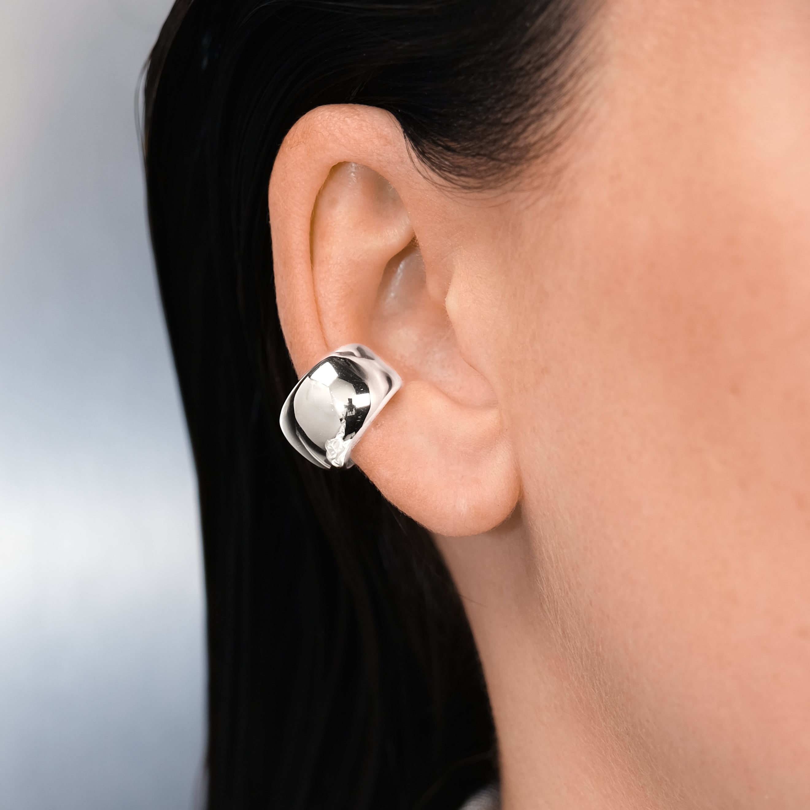 Ara Ear Cuff - Silver