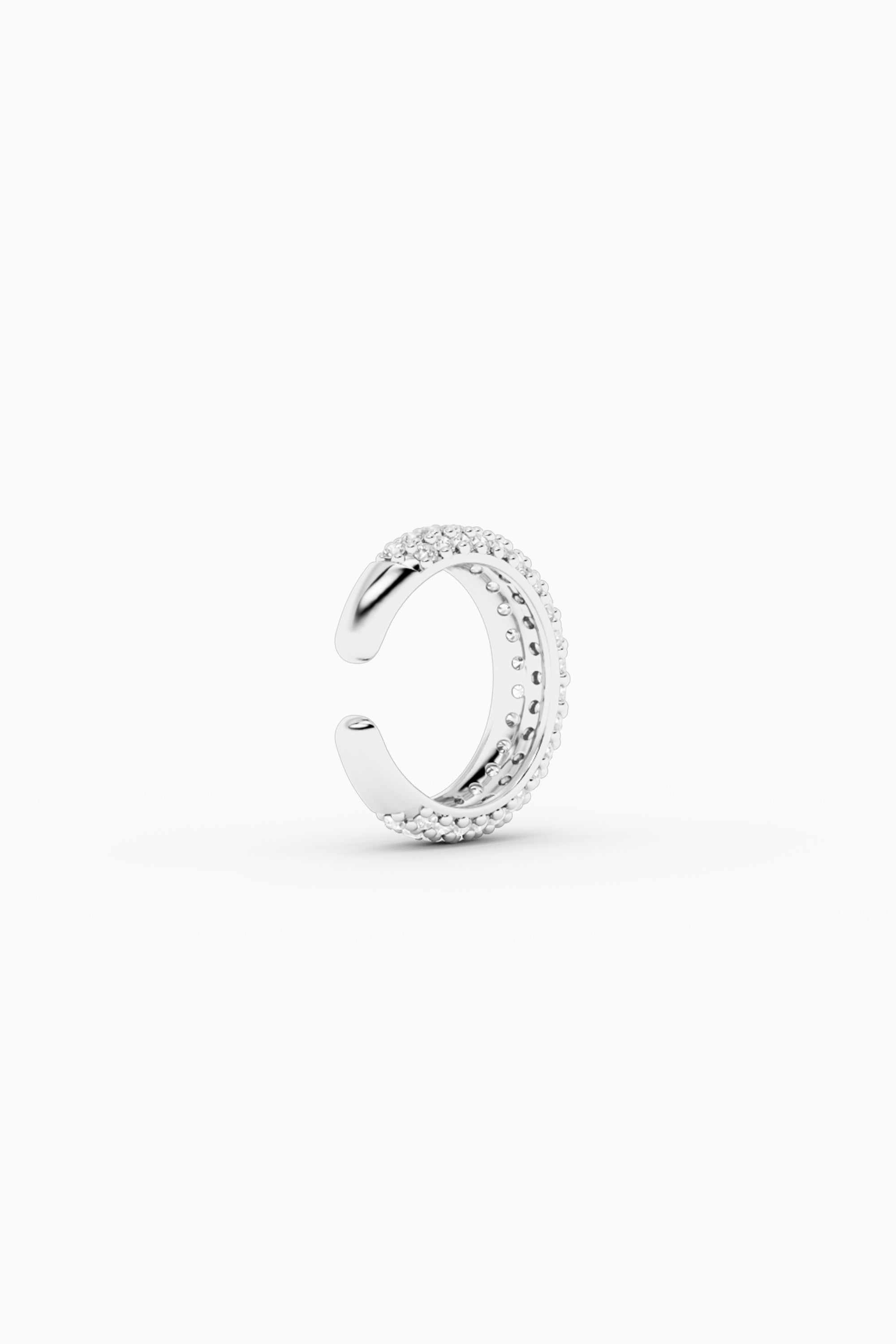 Bea Ear Cuff - Silver