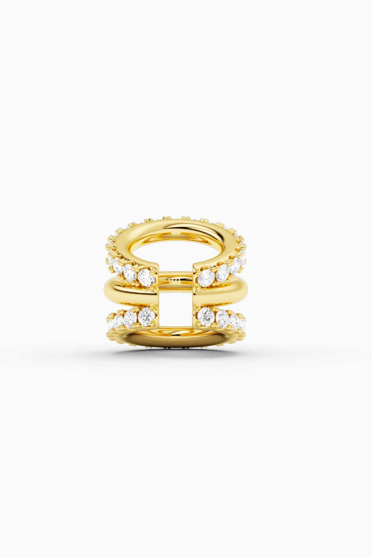 Mary Diamond Ear Cuff - Gold