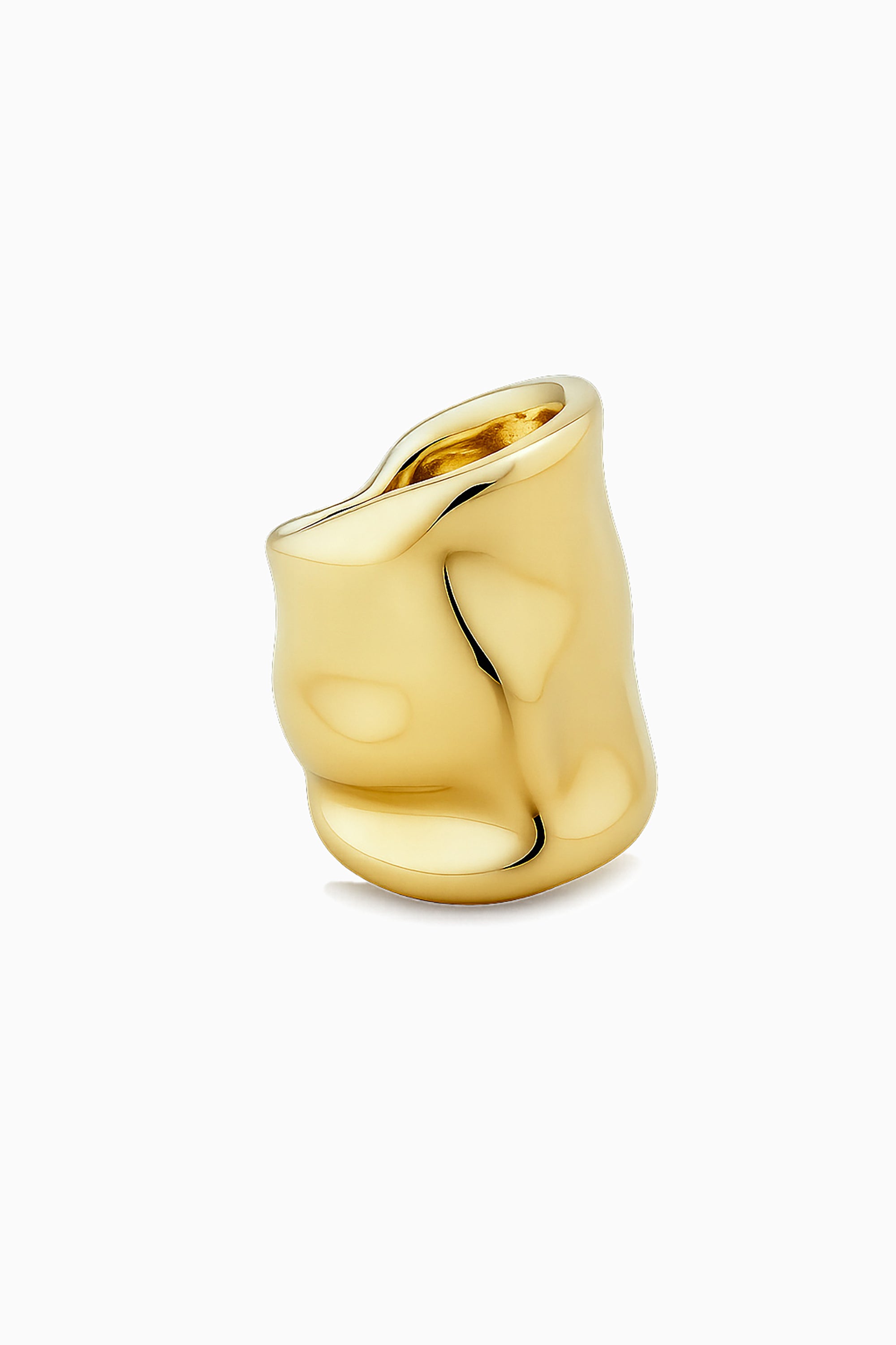 Molten Ara Ear Cuff - Gold