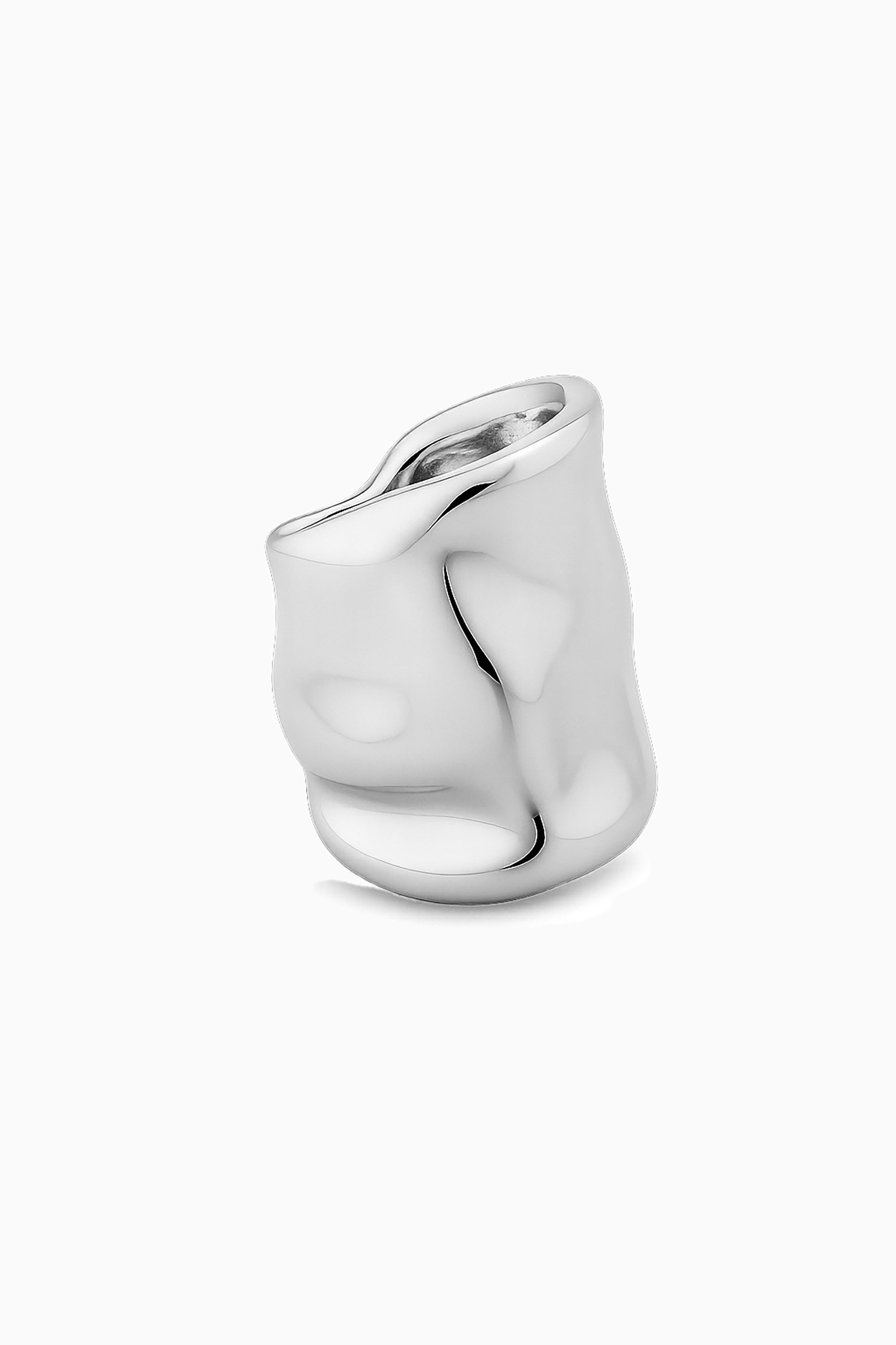 Molten Ara Ear Cuff - Silver